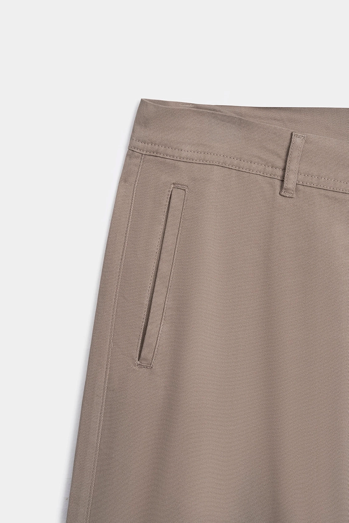 CASUAL PANT REGULAR FIT LIGHT KHAKI