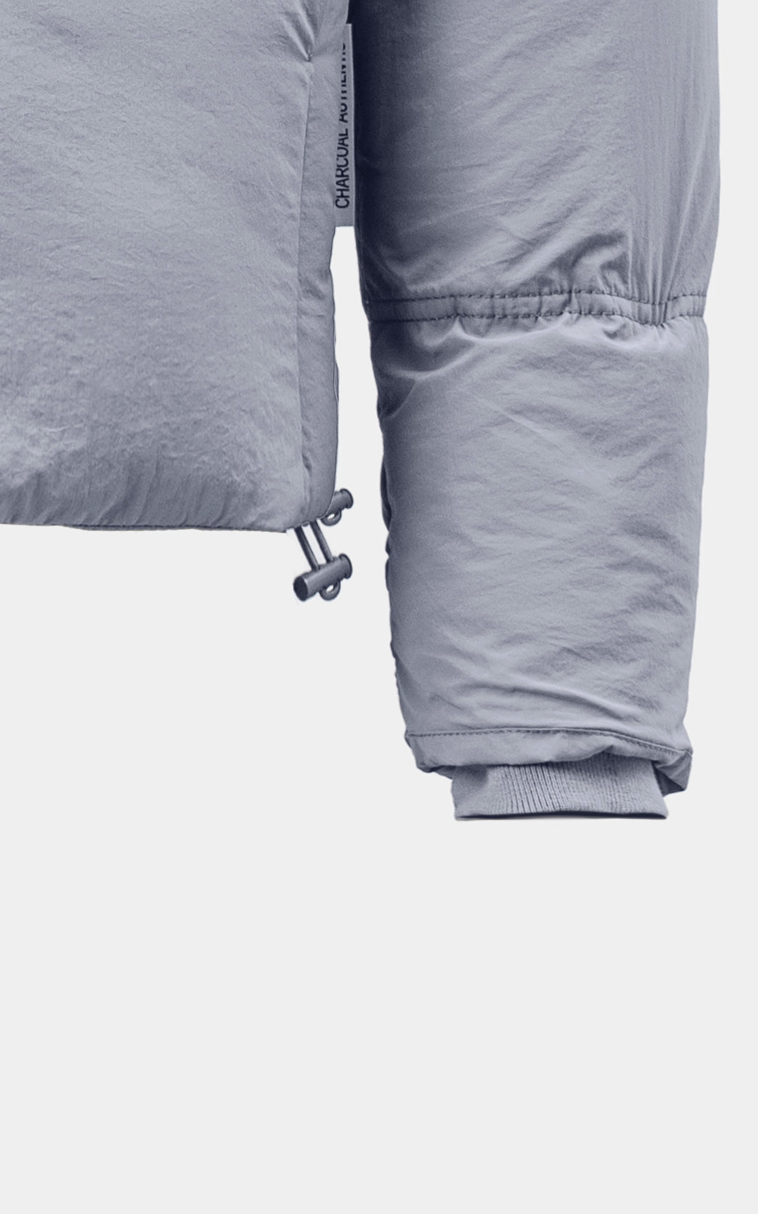 SMART FIT FULLSLEEVE PUFFER JACKET GREY