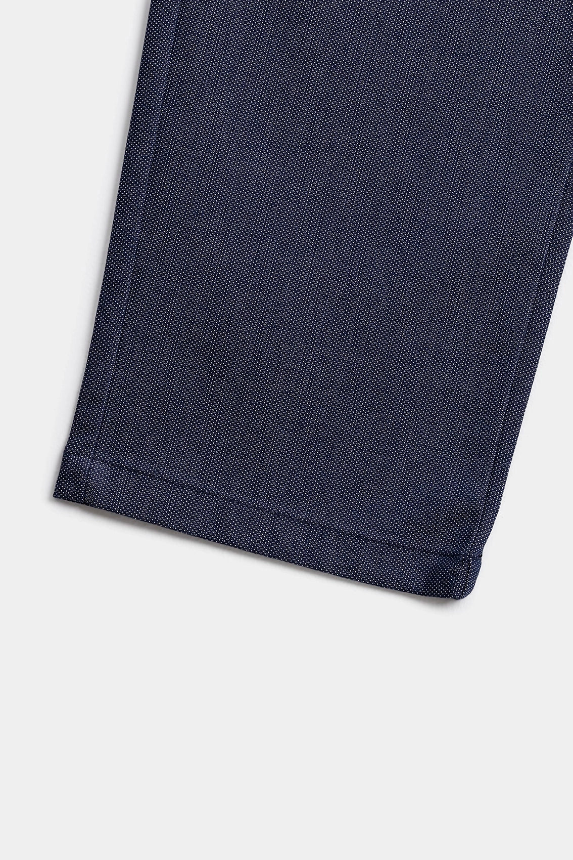 CASUAL PANT REGULAR FIT NAVY MELANGE