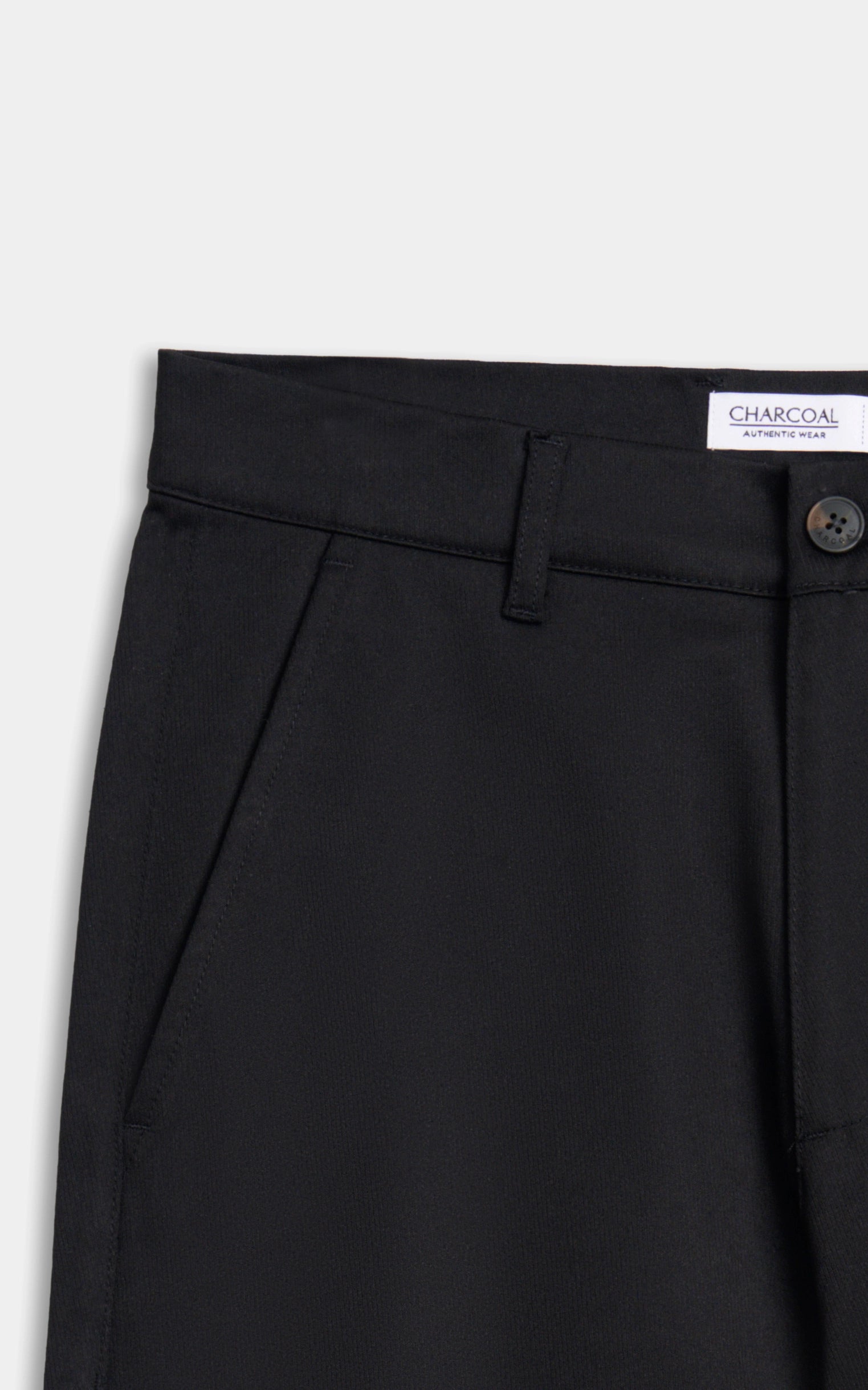 CASUAL PANT REGULAR FIT BLACK