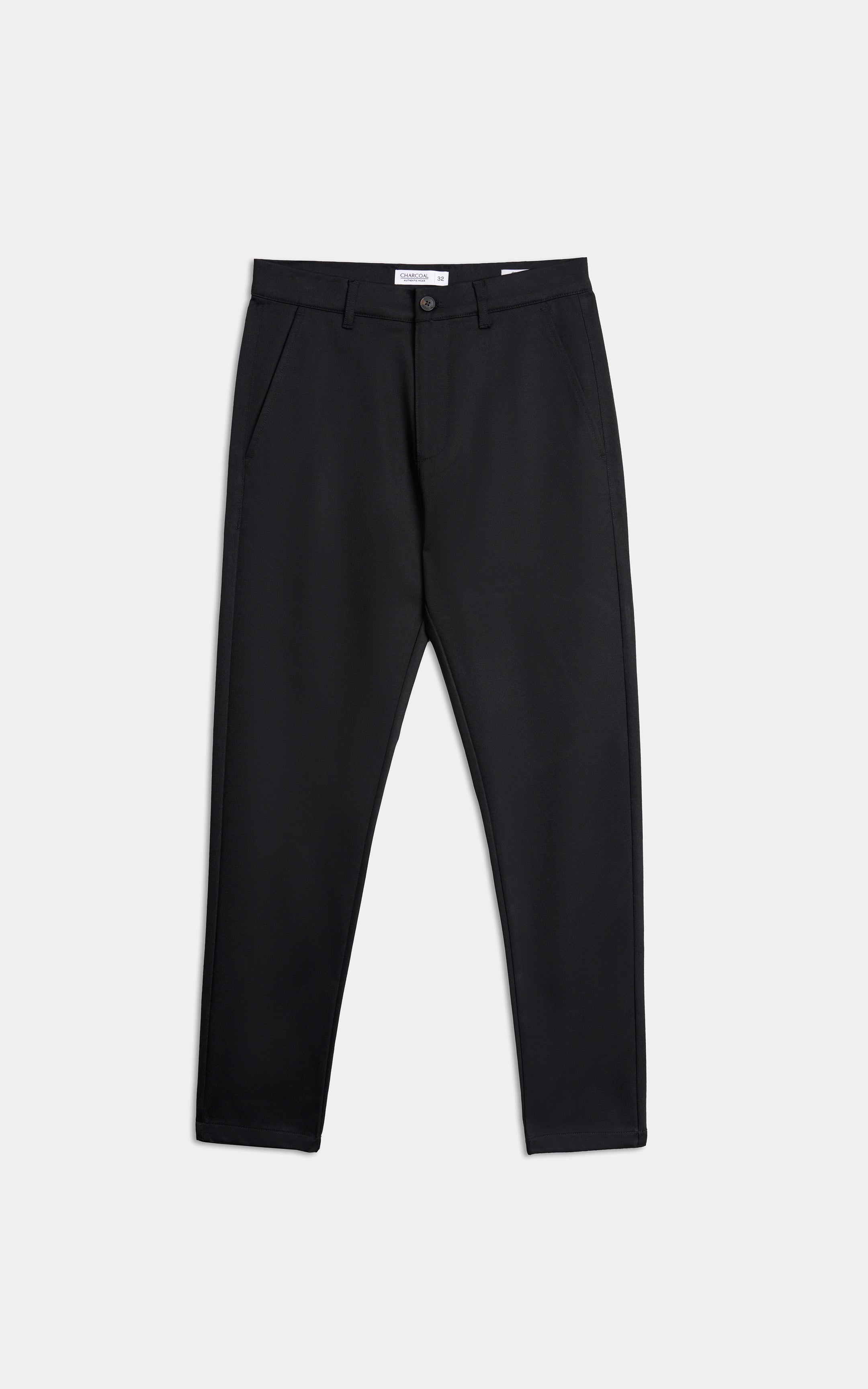 CASUAL PANT REGULAR FIT BLACK