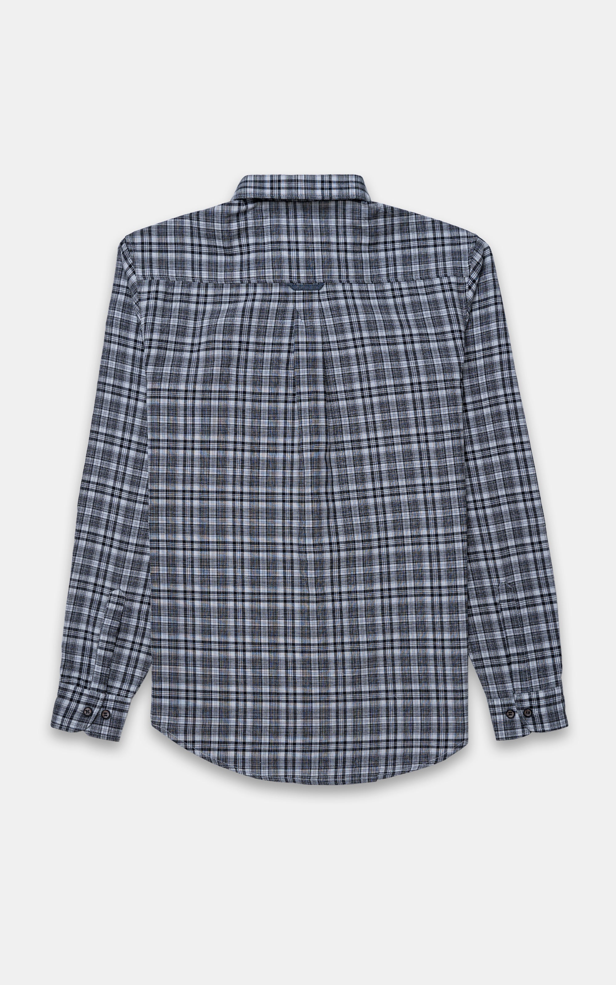 CASUAL SHIRT BLACK CHECK