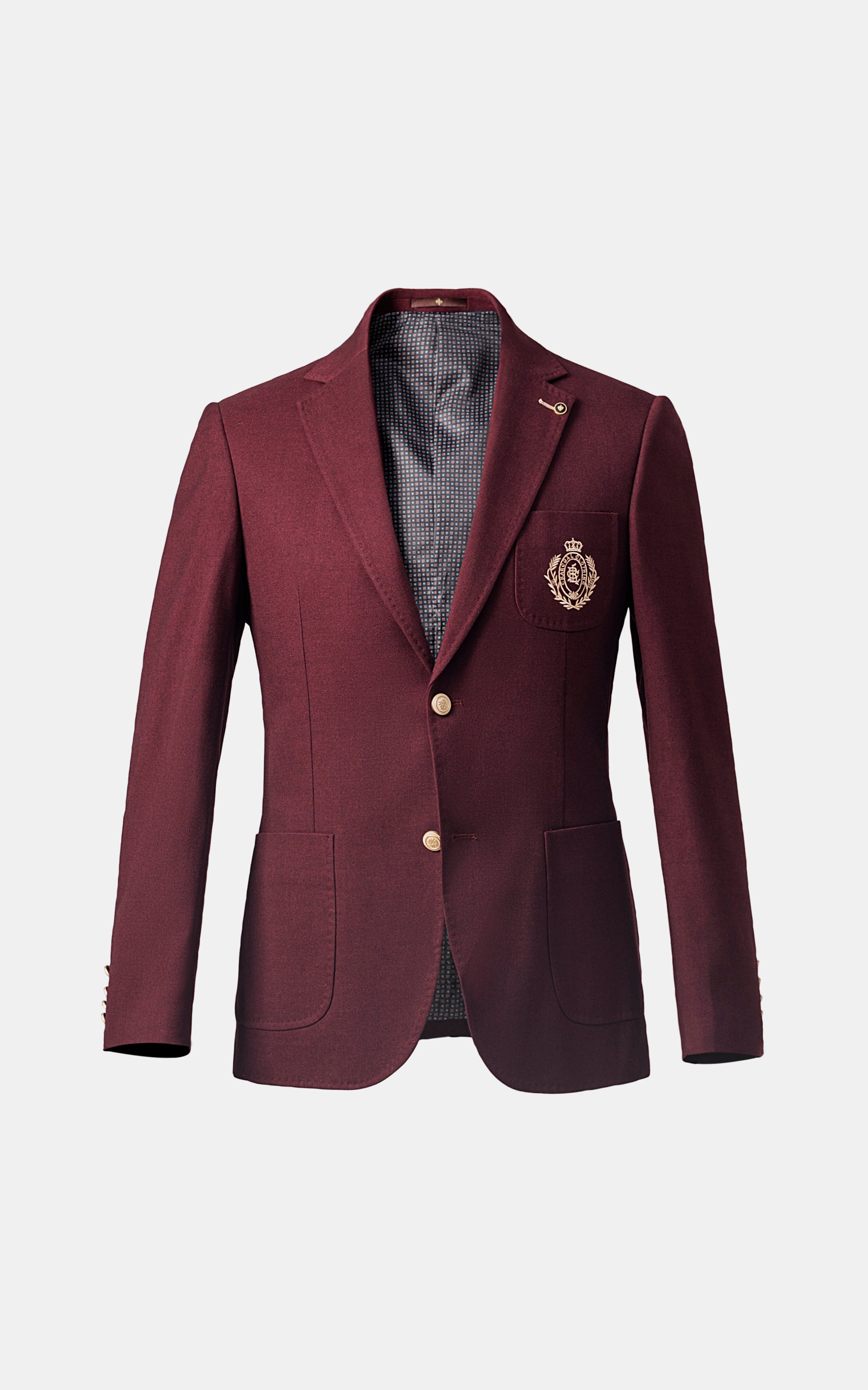 CASUAL COAT MAROON