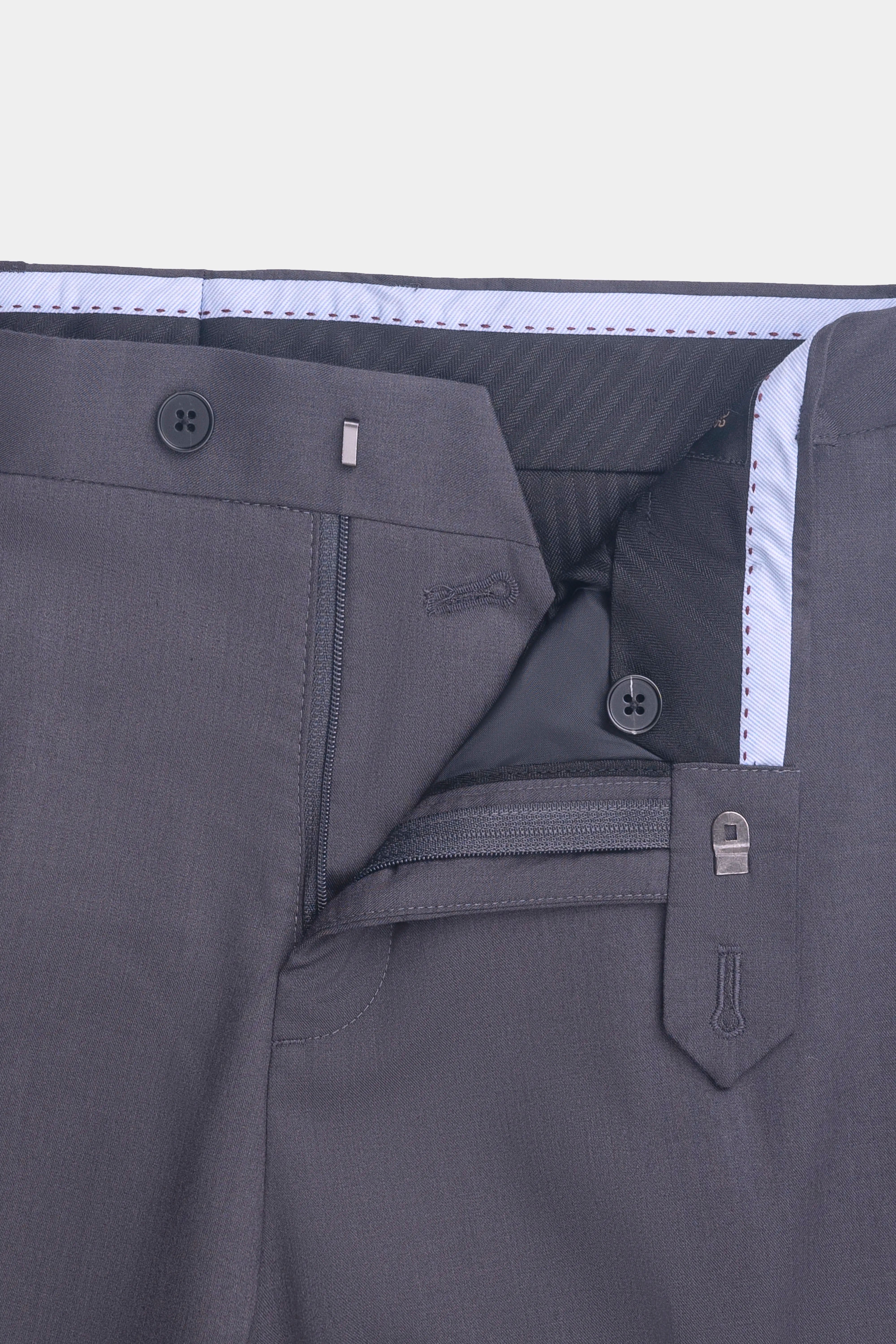 Smart Fit Charcoal Dress Pant