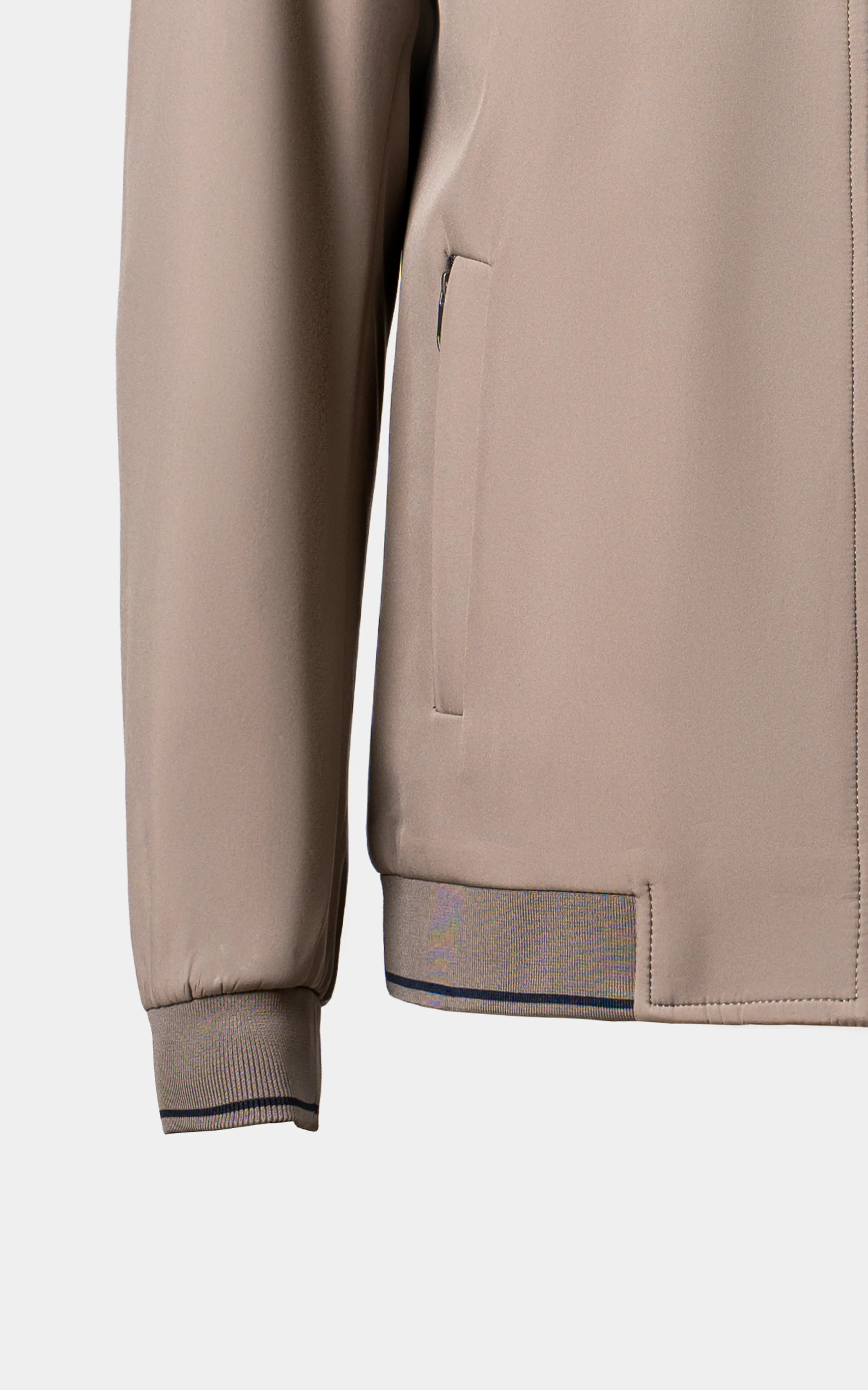 Lightweight Bomber Jacket Khaki