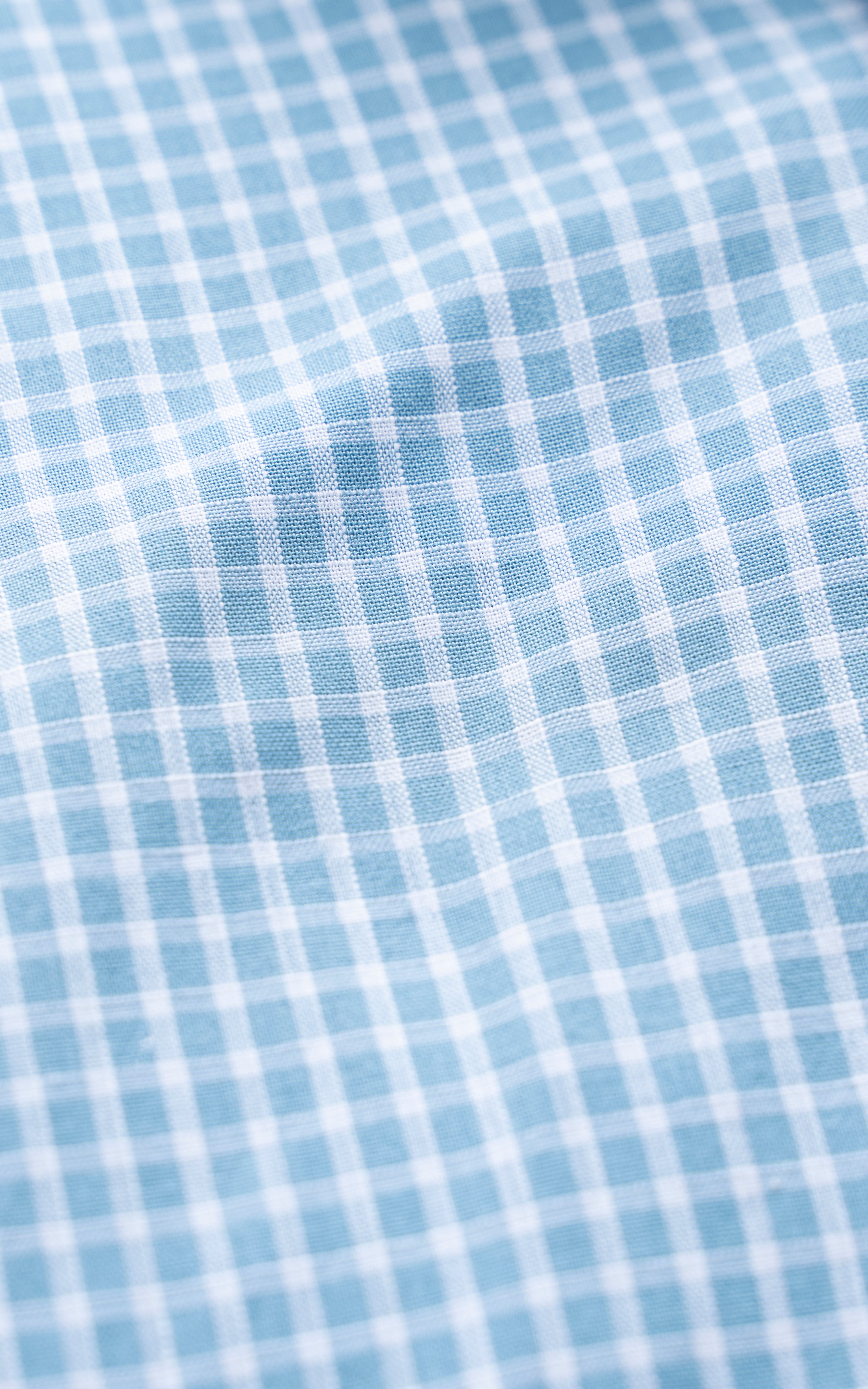 SEMI FORMAL SMART FIT CHECKED SHIRT SEA GREEN