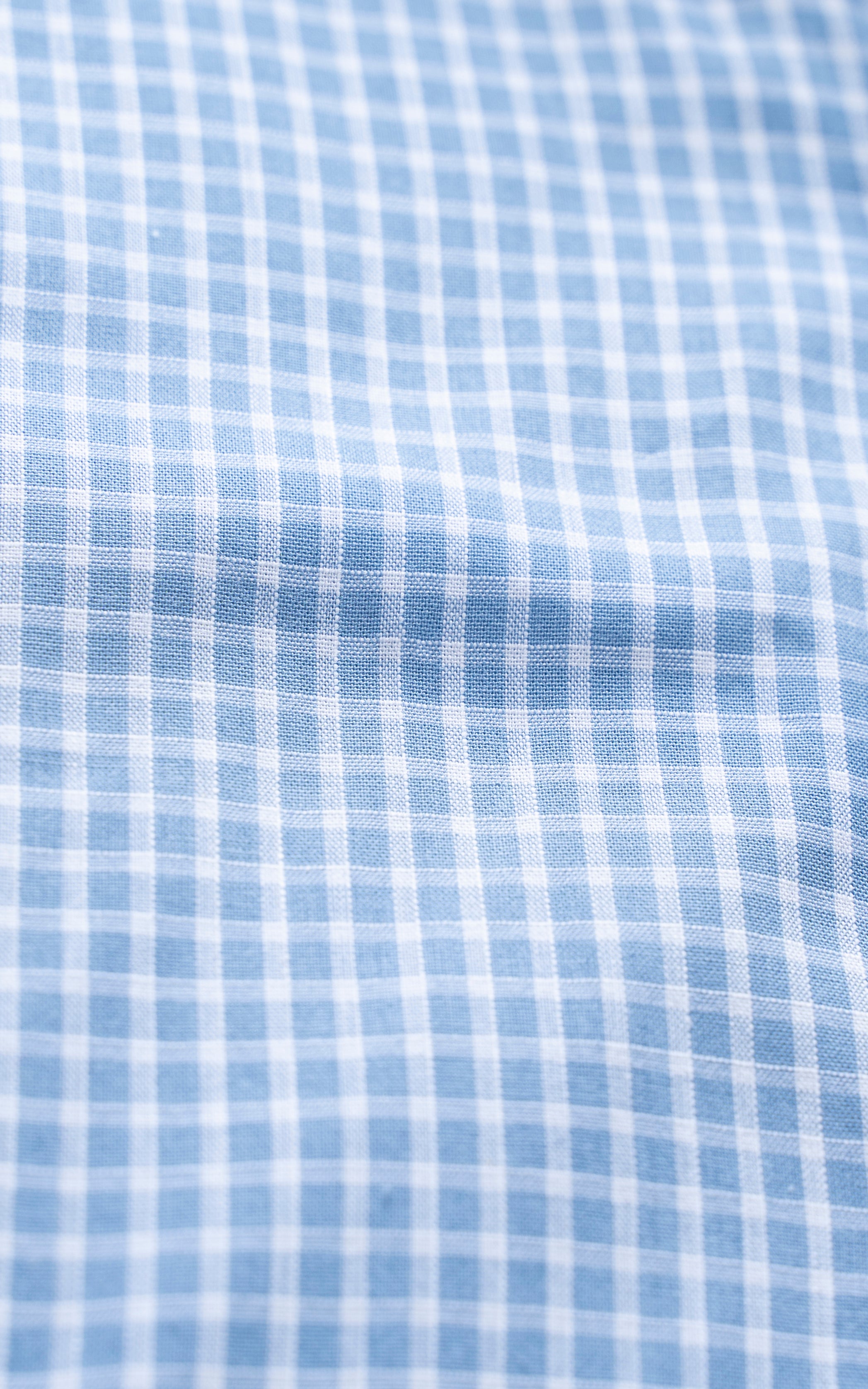 SEMI FORMAL SMART FIT CHECKED SHIRT SKY BLUE