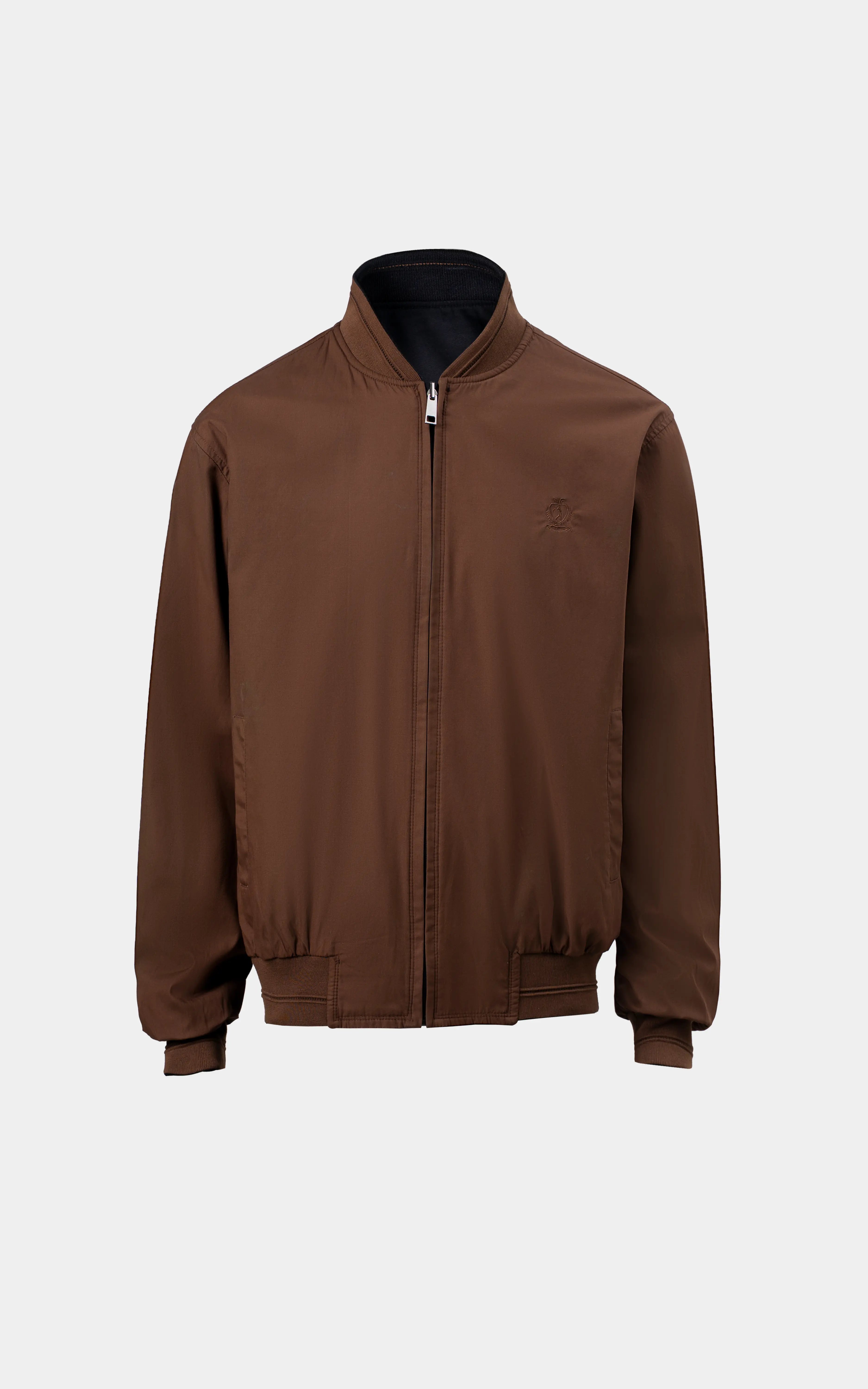 Reversible Bomber jacket Brown Black