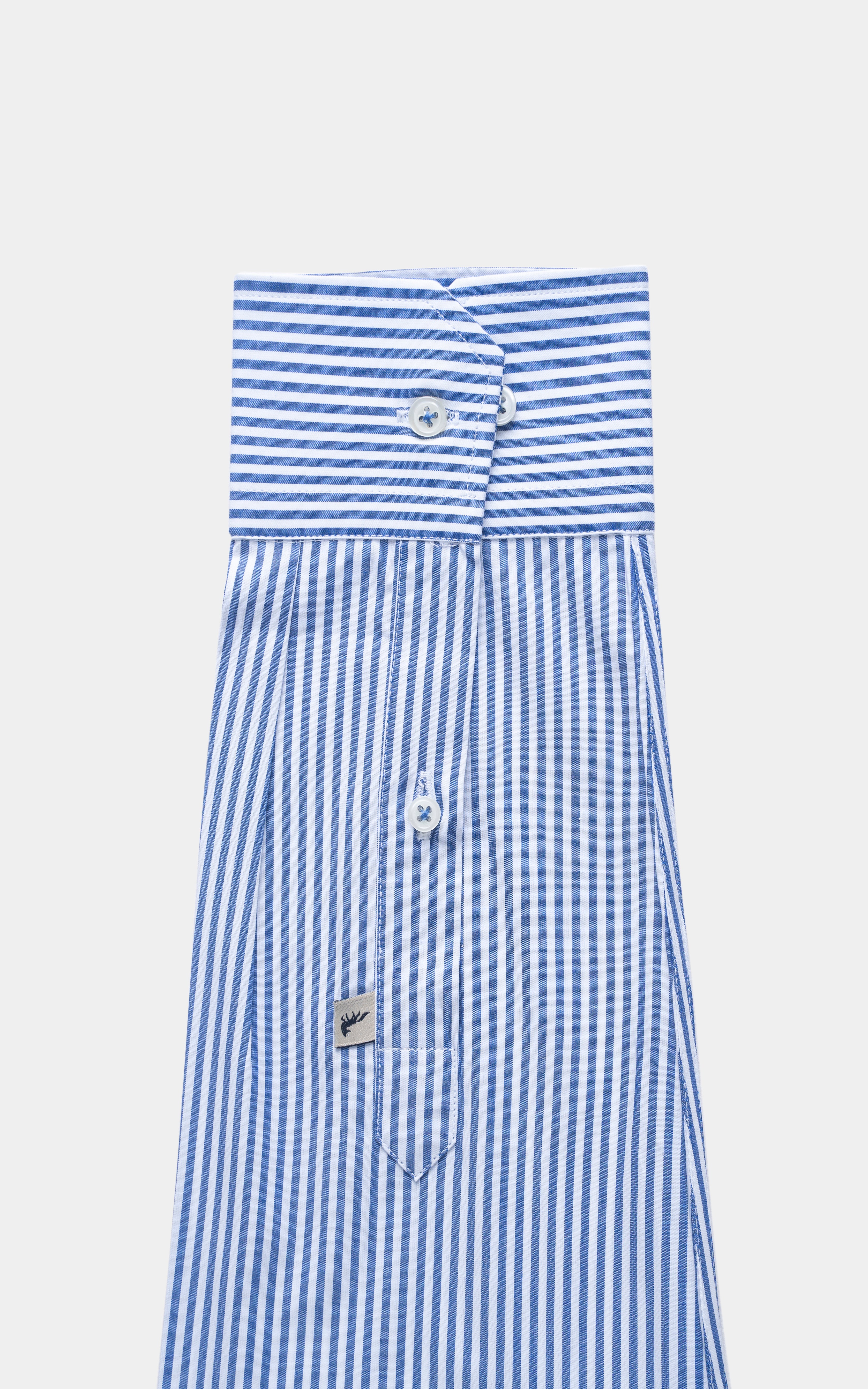 SMART FIT STRIPED SHIRT BLUE WHITE