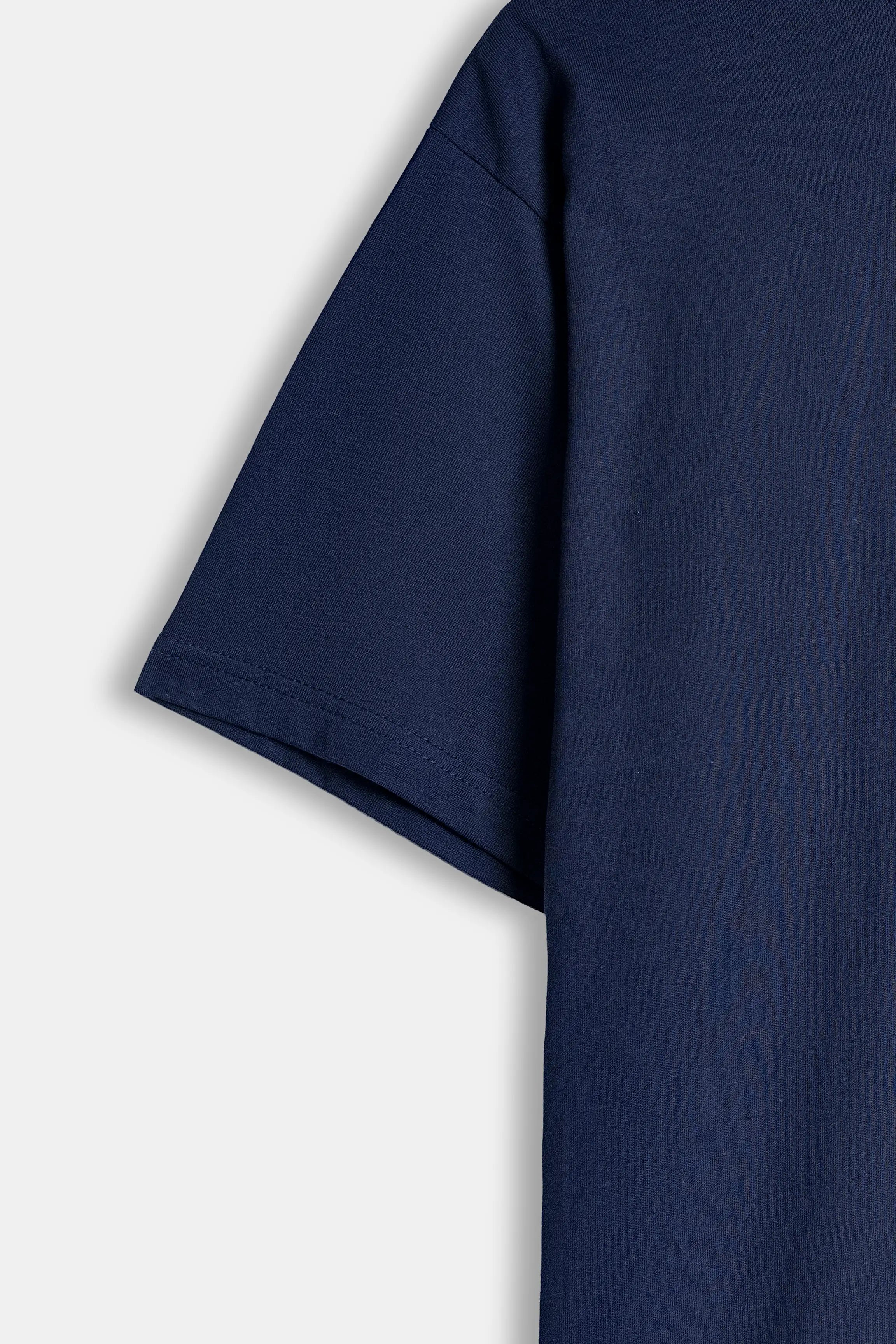 CREW NECK  GRAPHIC T SHIRT NAVY