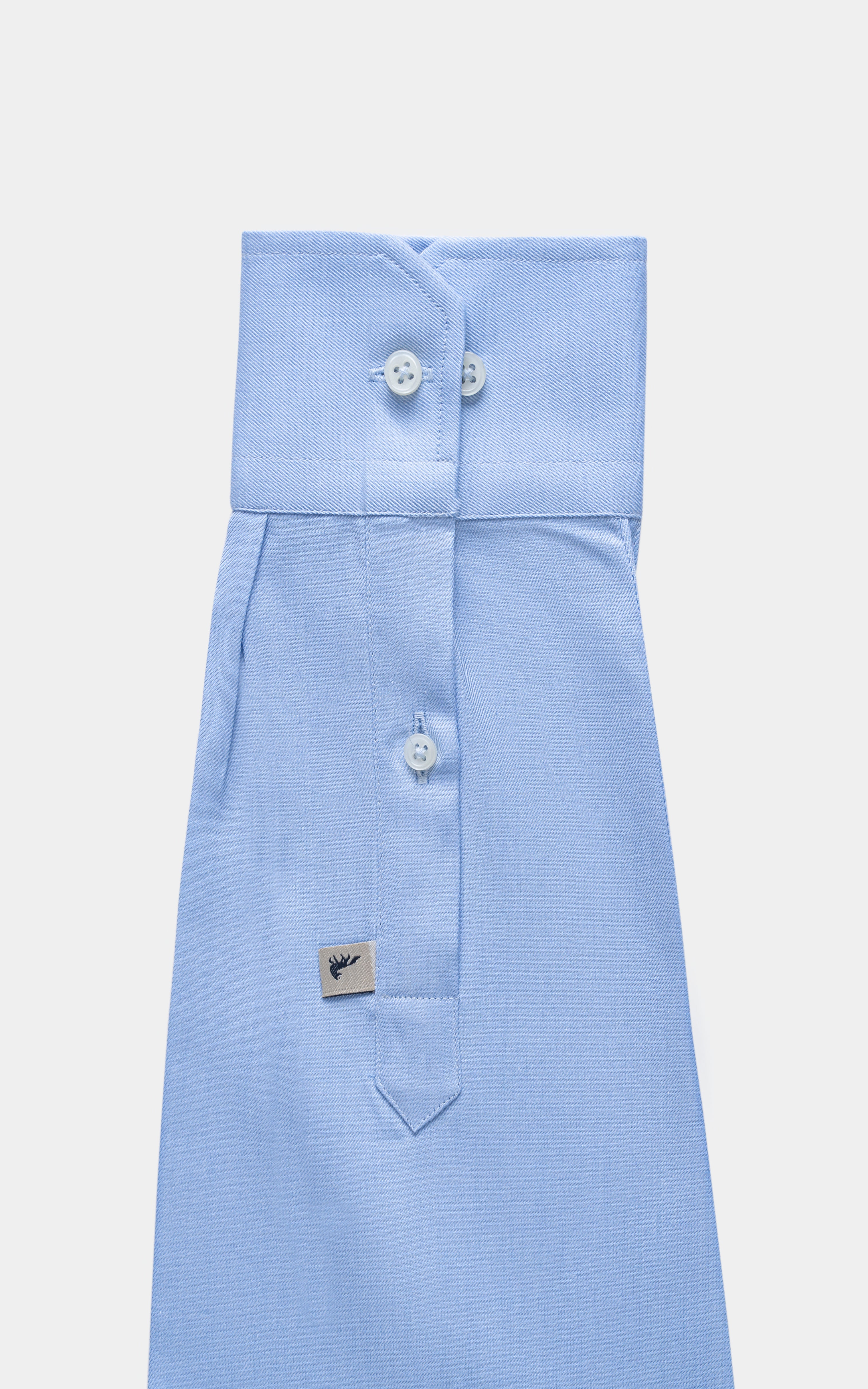 SMART FIT SHIRT SKY SELF TEXTURED