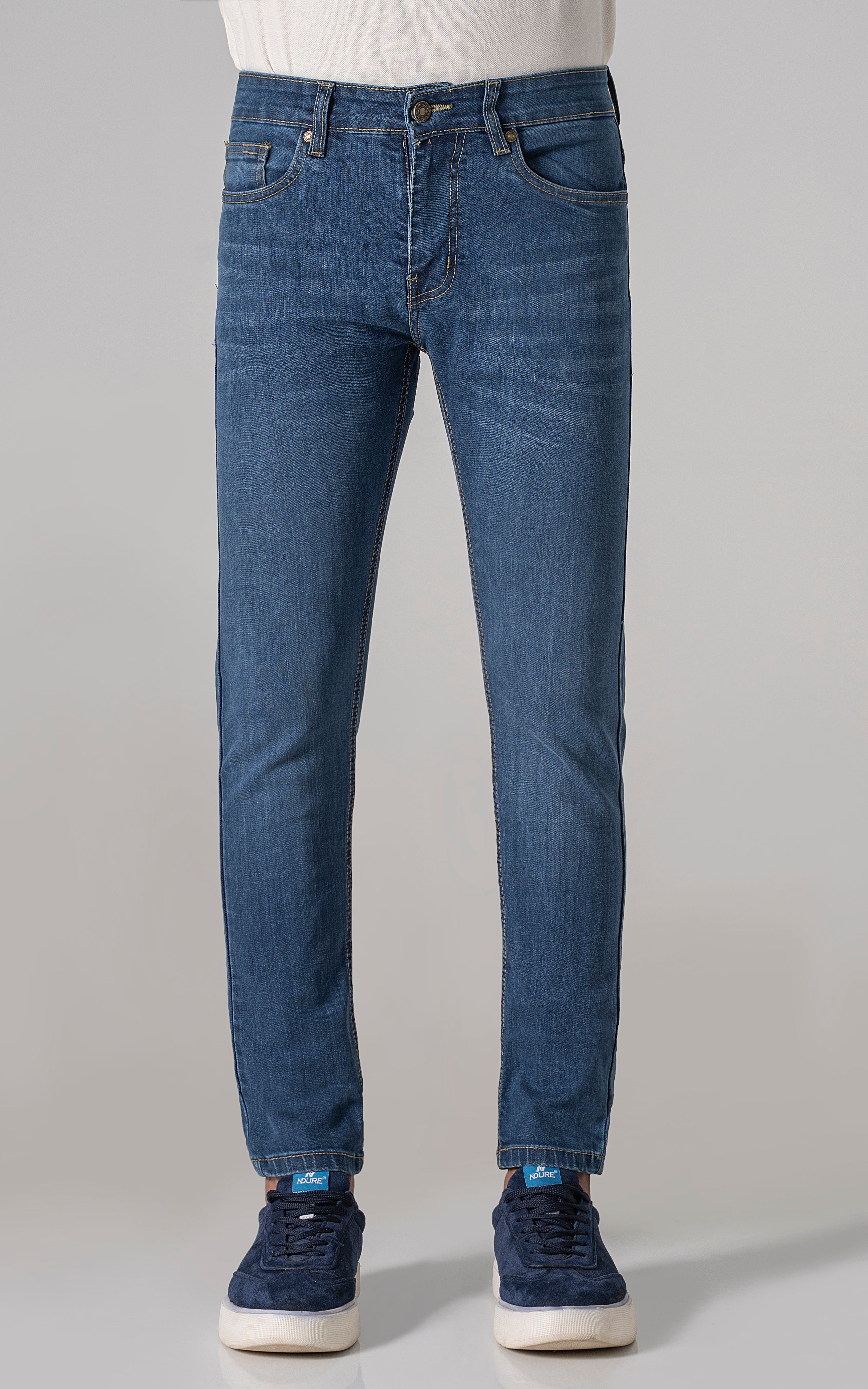 JEANS SLIM FIT MID BLUE