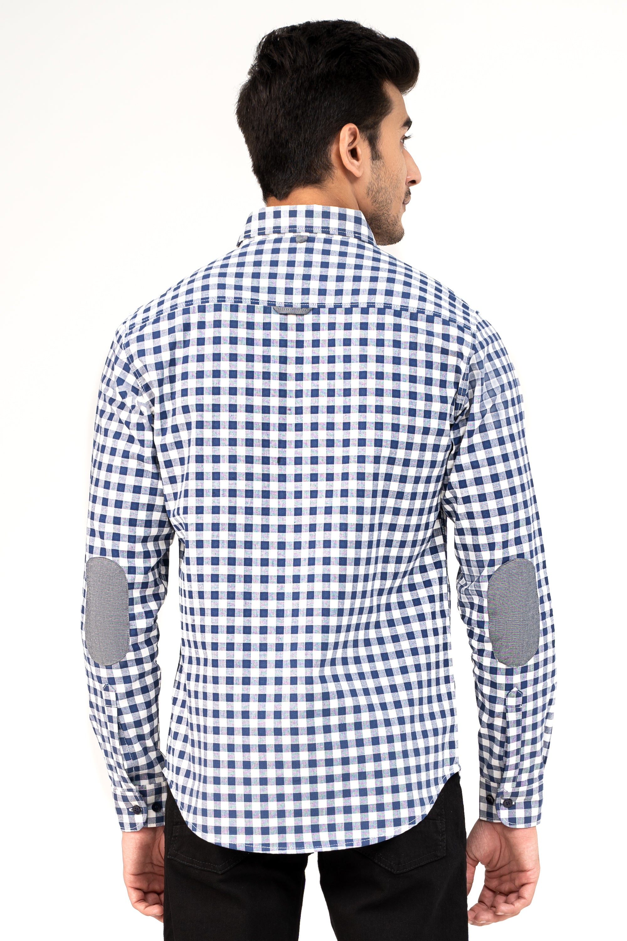 CASUAL SHIRT BLUE CHECK