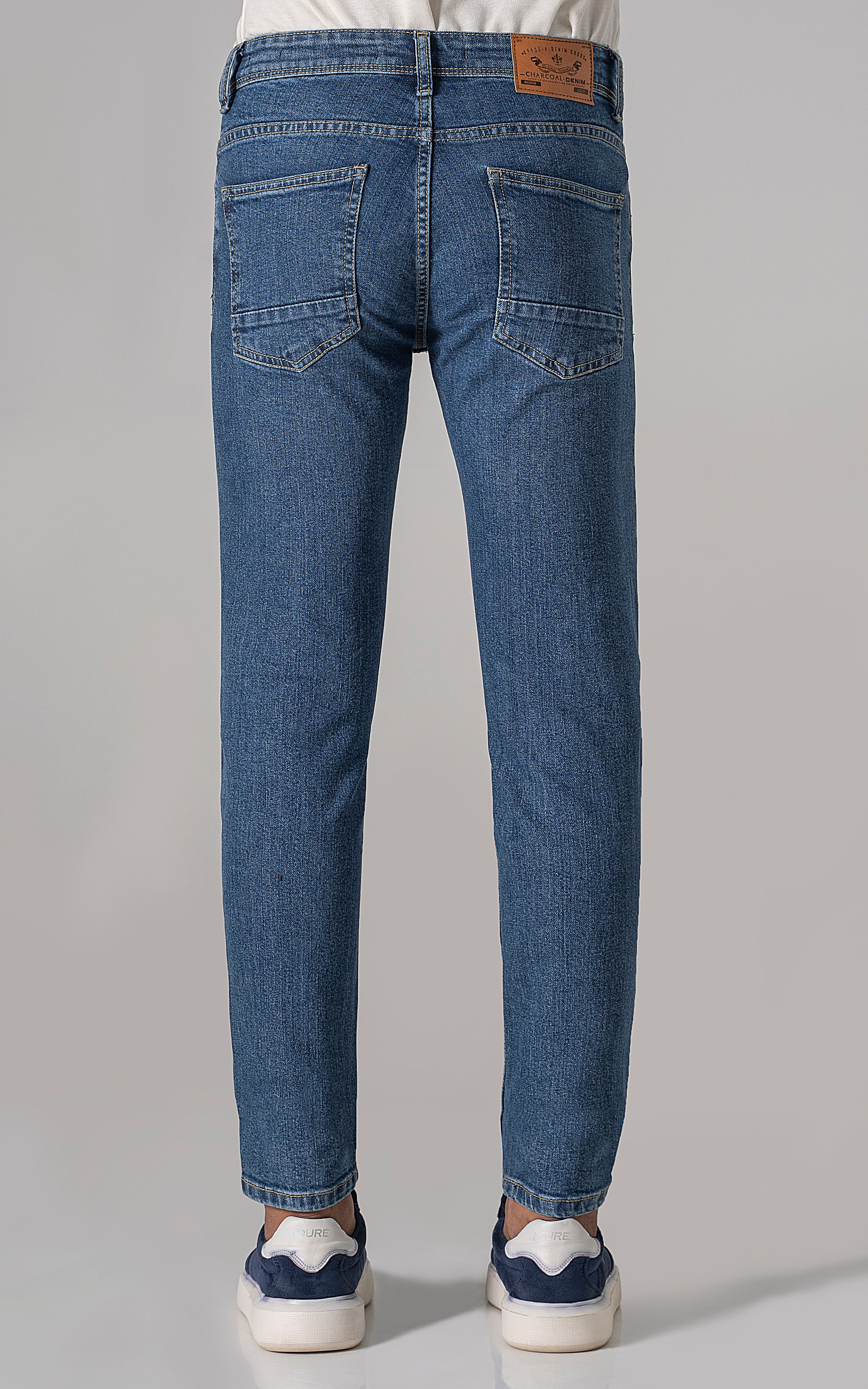 JEANS SLIM FIT MID BLUE