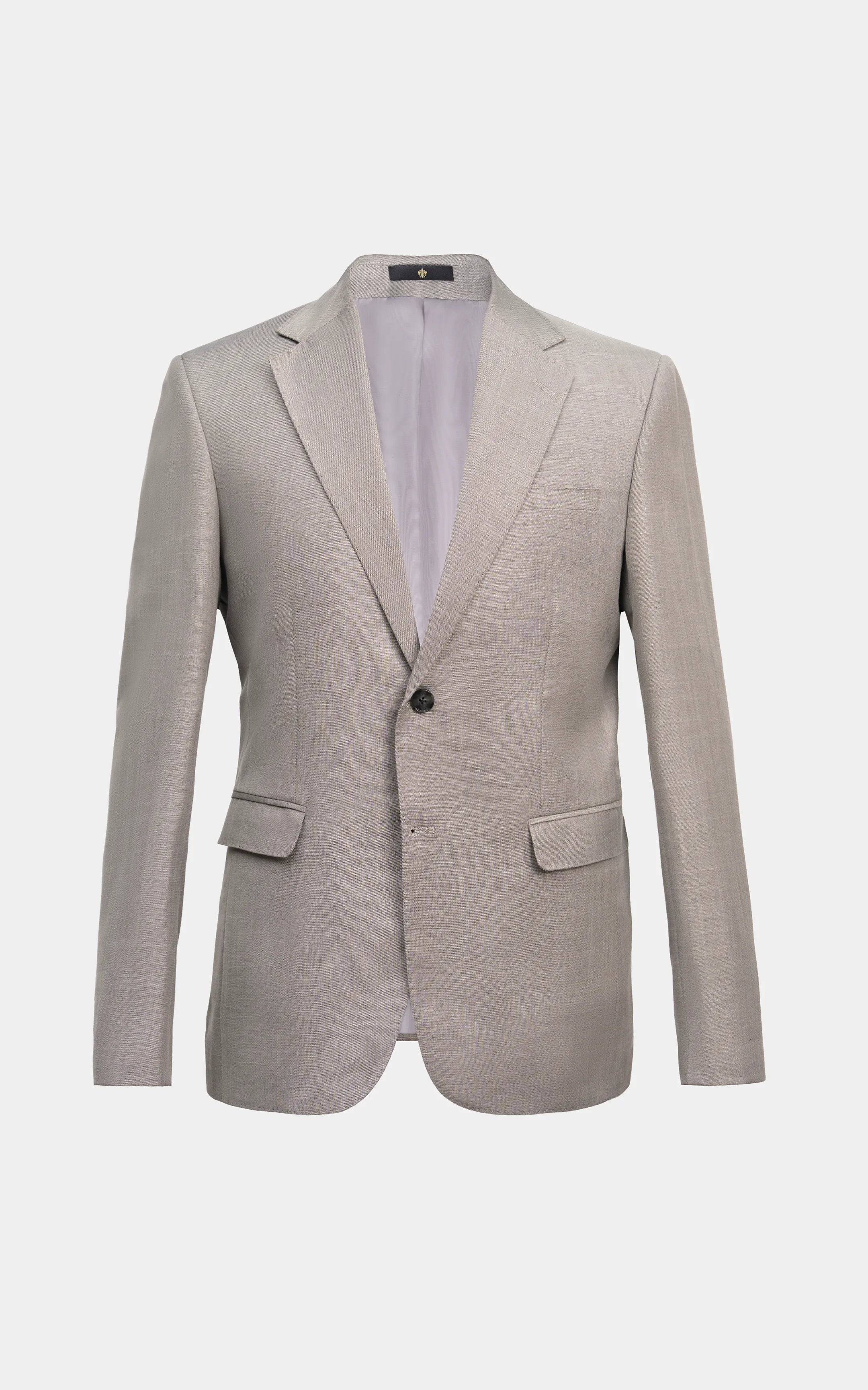 CASUAL COAT BLACK MELANGE
