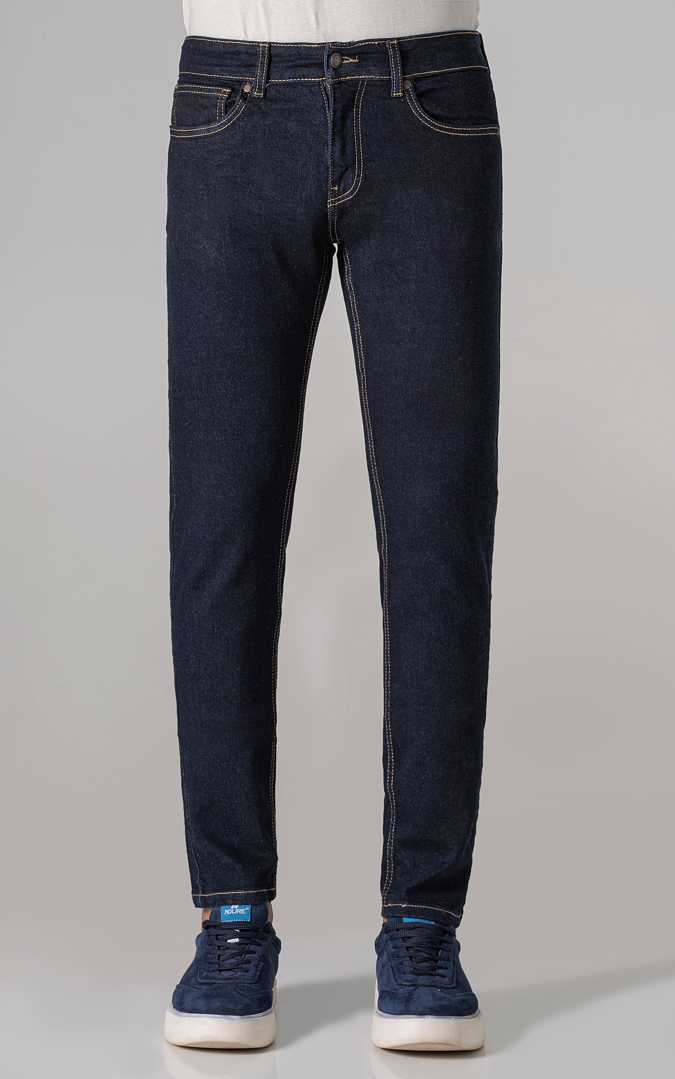 SLIM LEG JEANS DARK BLUE