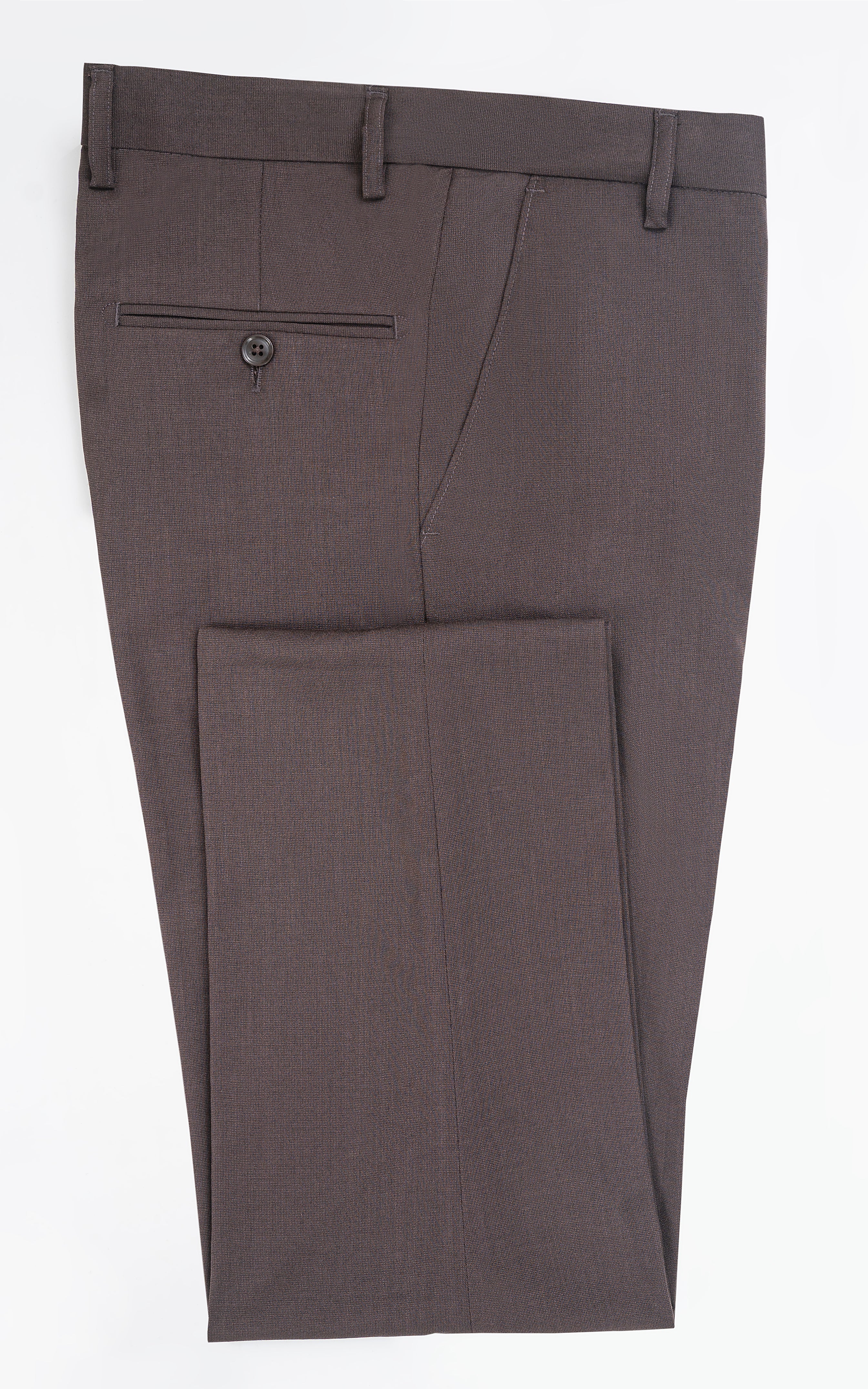 DRESS PANT SLIM FIT BROWN