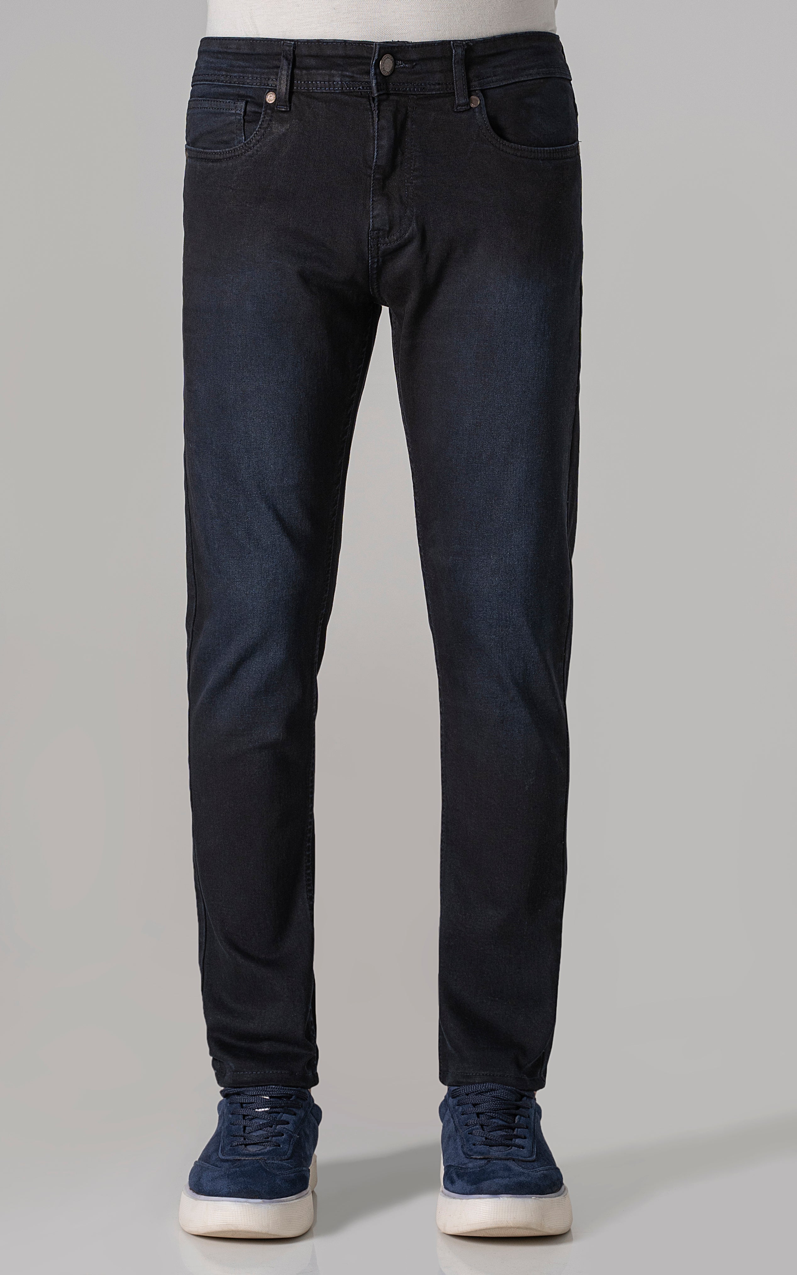 SKINNY LEG JEANS NAVY BLUE