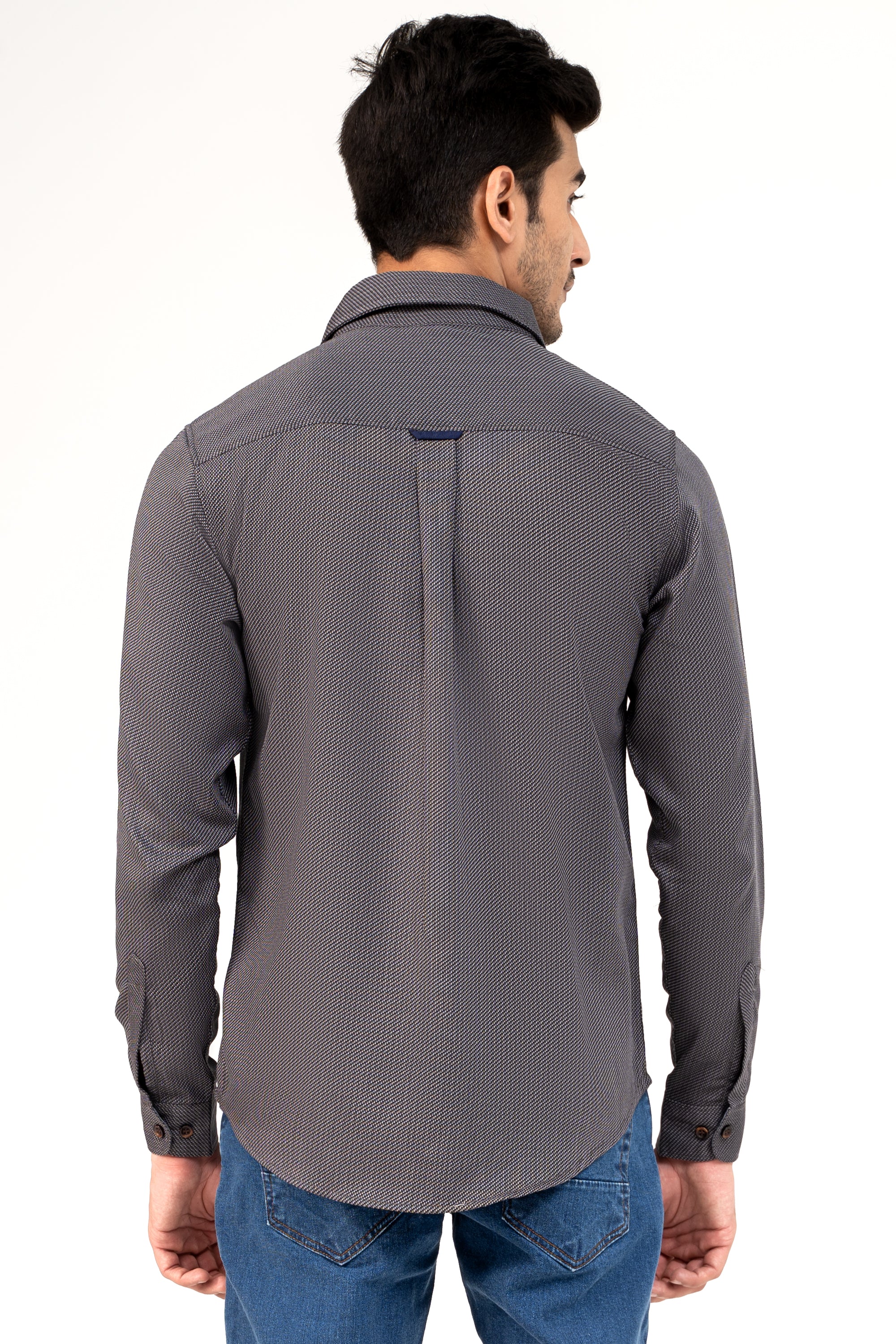 CASUAL SHIRT CHARCOAL