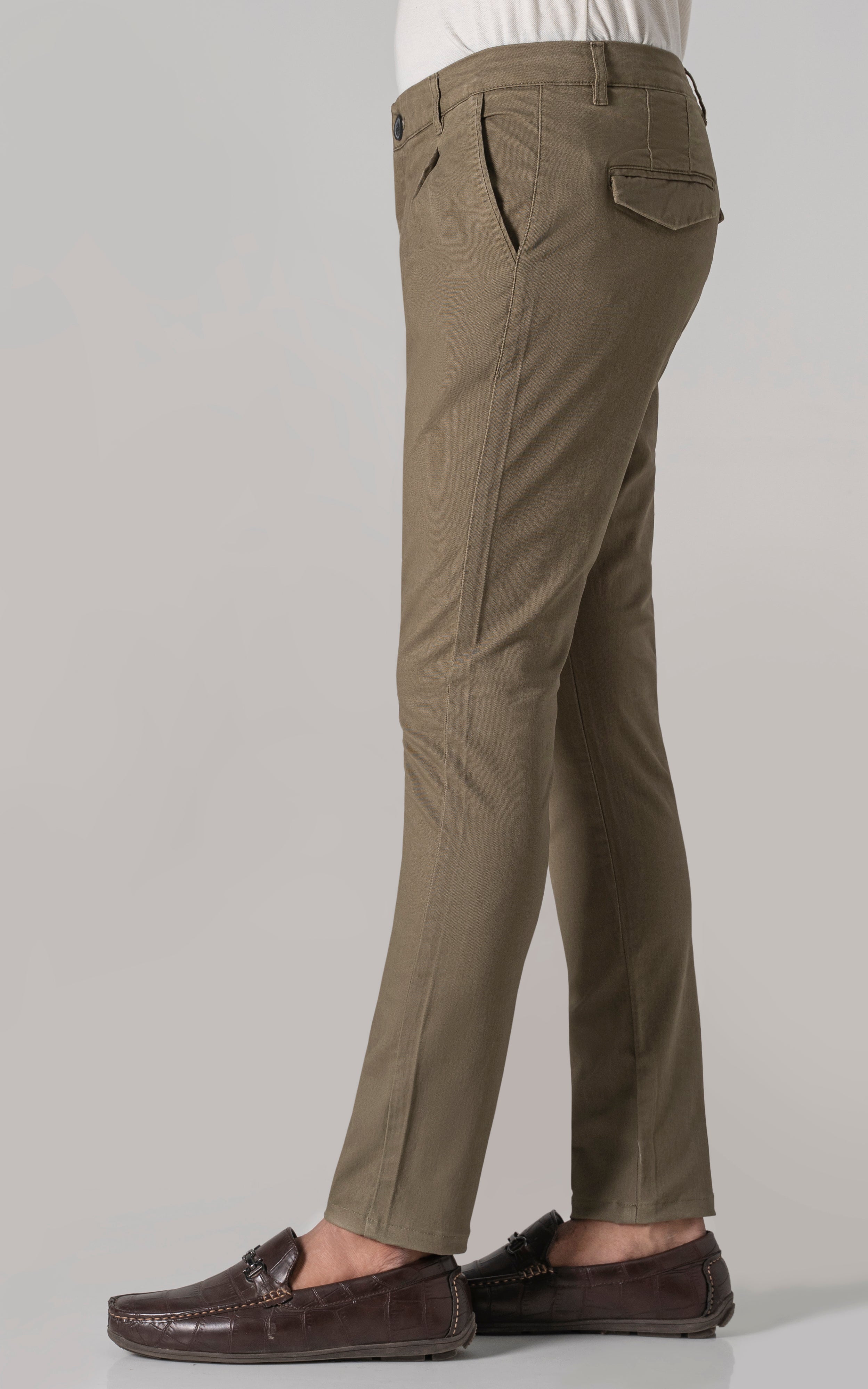 CROSS POCKET TWIL PANT OLIVE