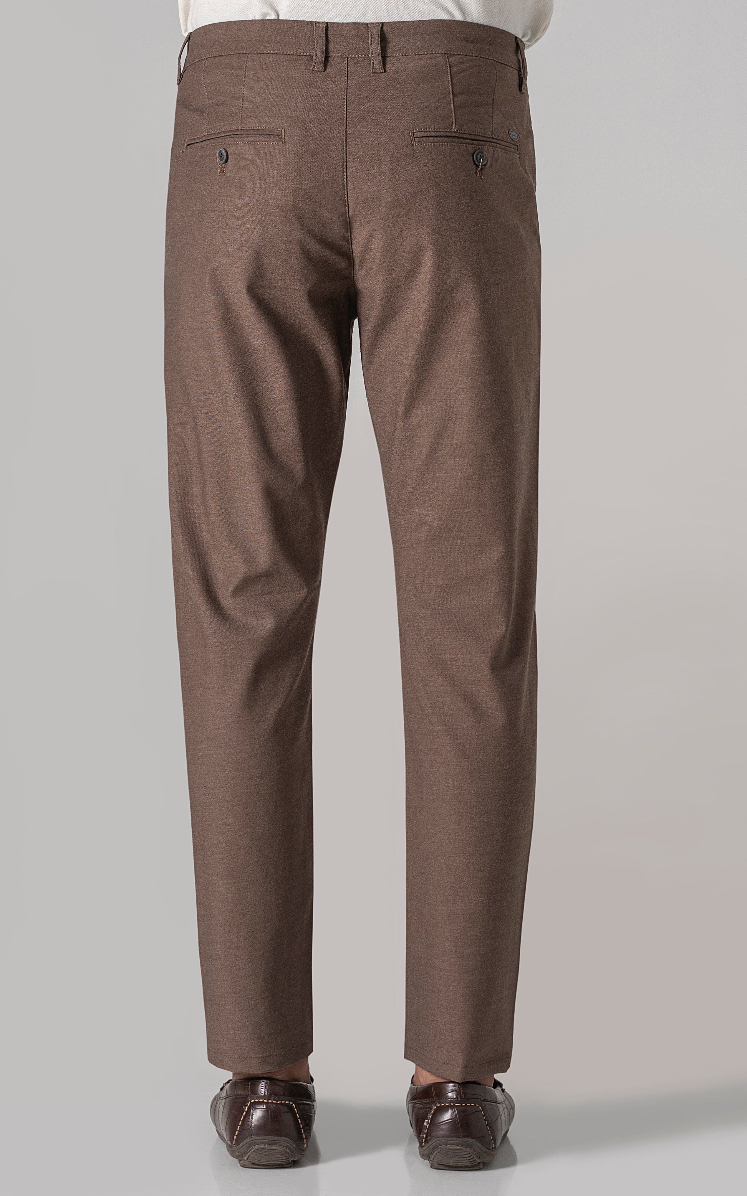 CROSS POCKET CASUAL PANT BROWN