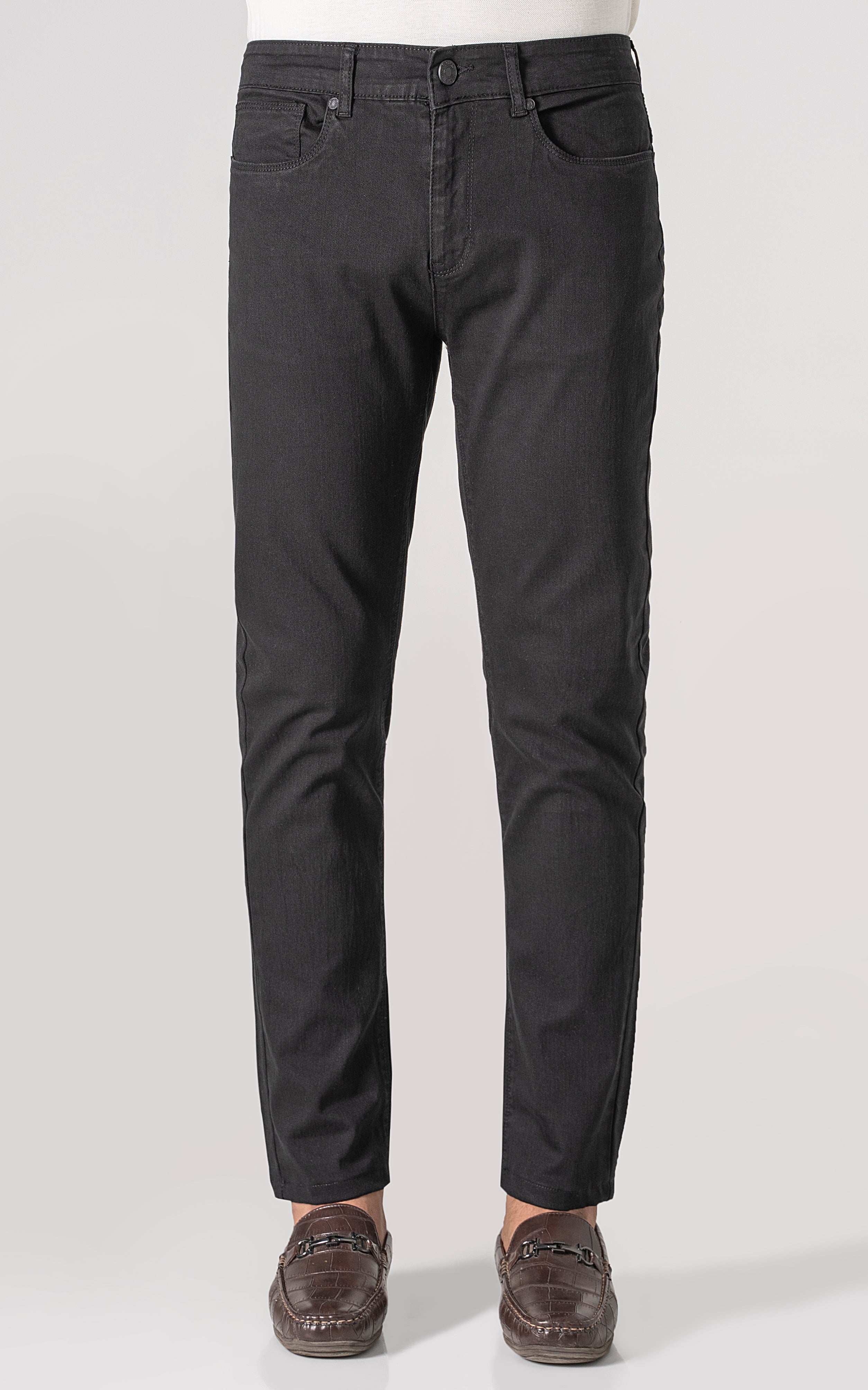 5 POCKET CASUAL PANT BLACK