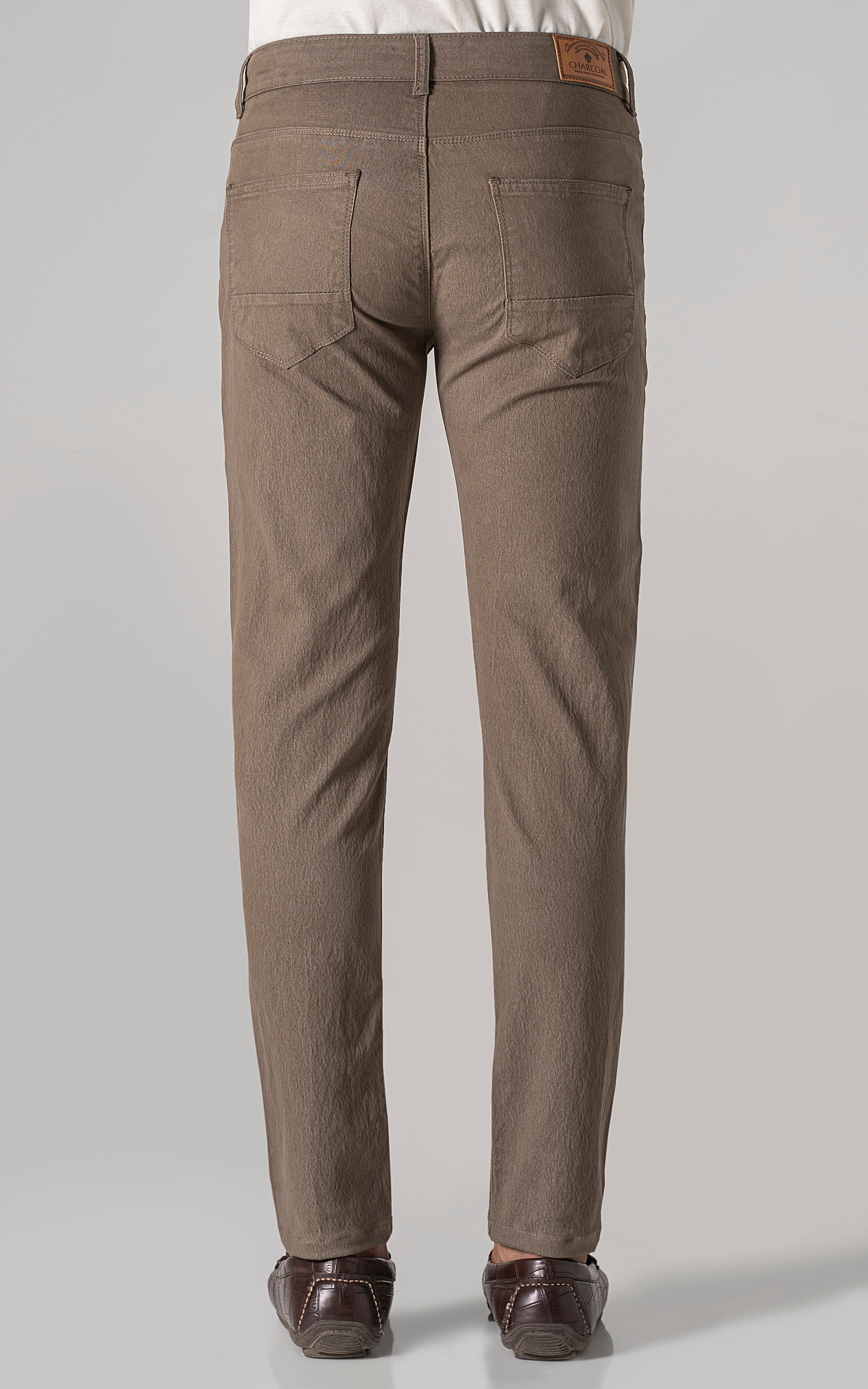 BASIC 5-POCKET MELANGE PANT OLIVE