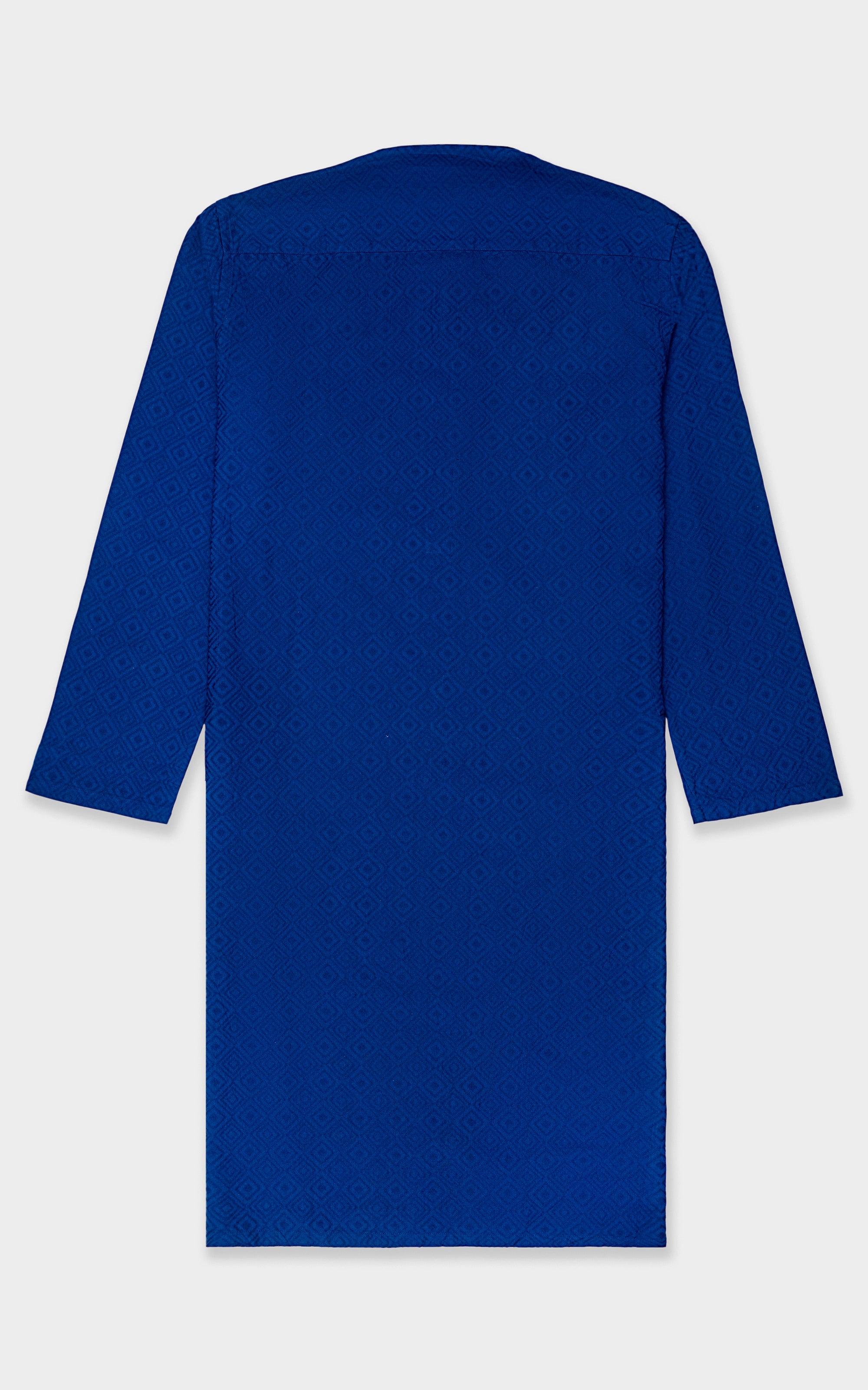 KURTA BAN COLLAR ROYAL BLUE