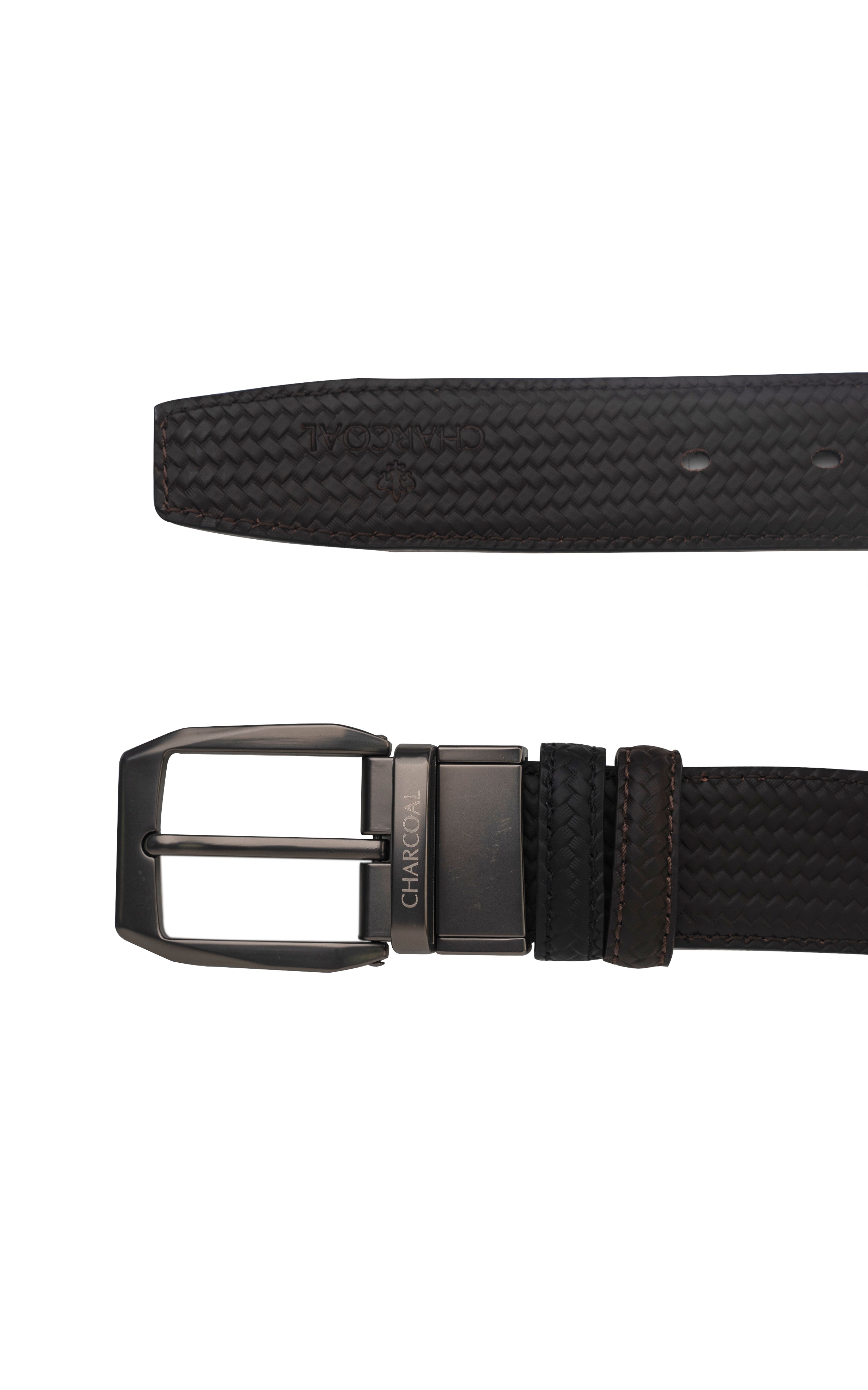 Self Design Reversible Belt Black/Brown