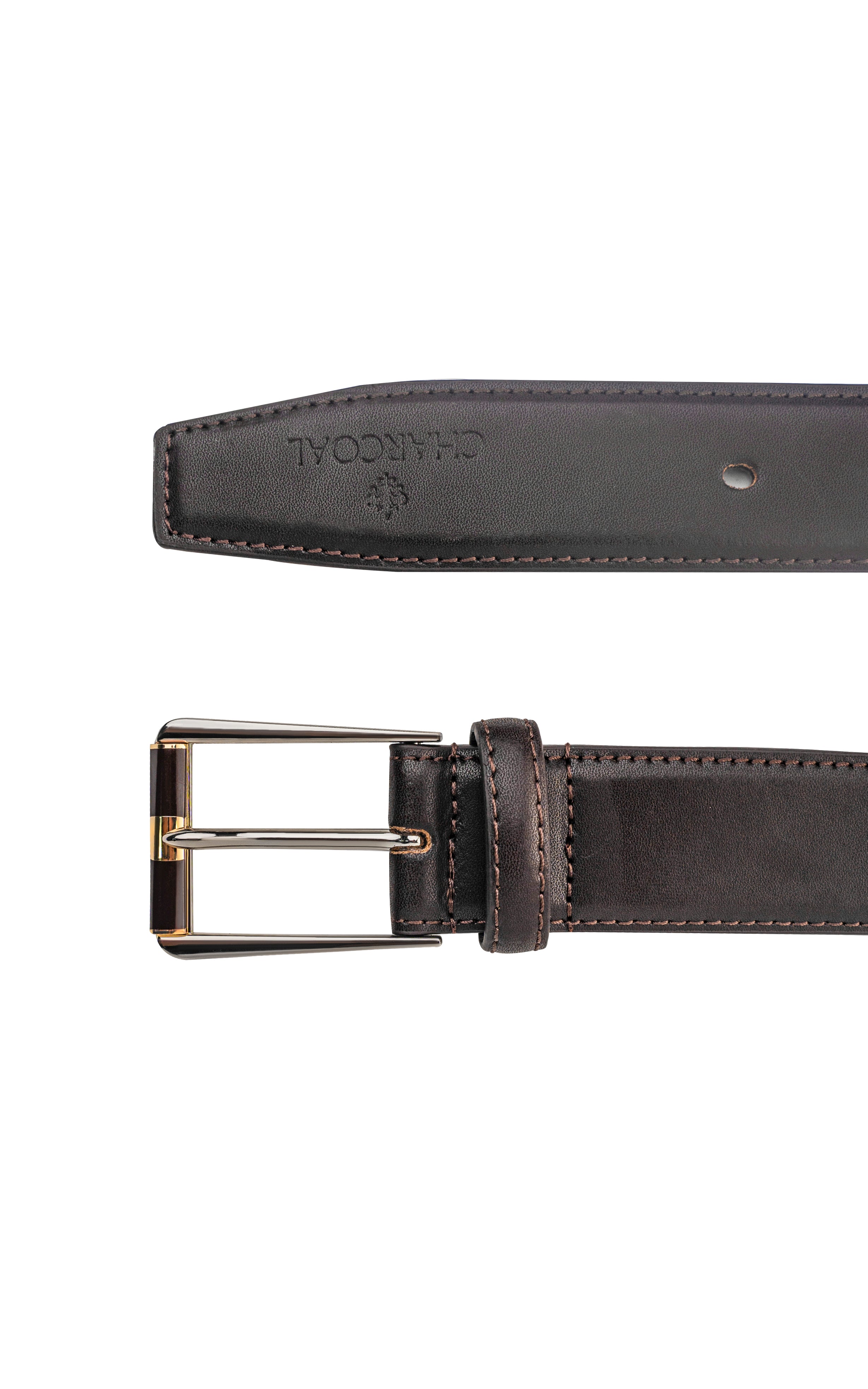 Plain Formal Belt Black