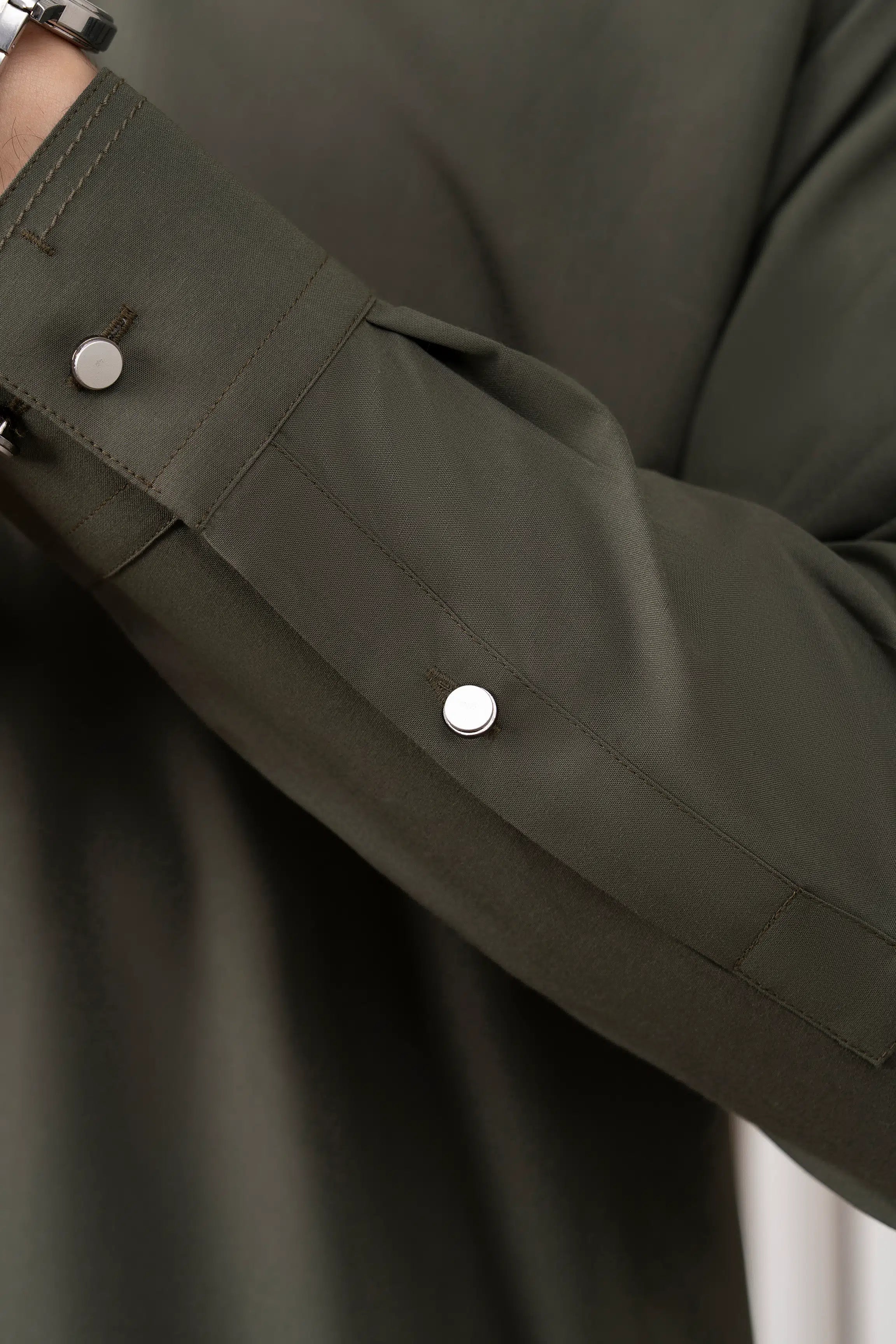 BLENDED KAMEEZ SHALWAR - PREMIUM COLLECTION OLIVE