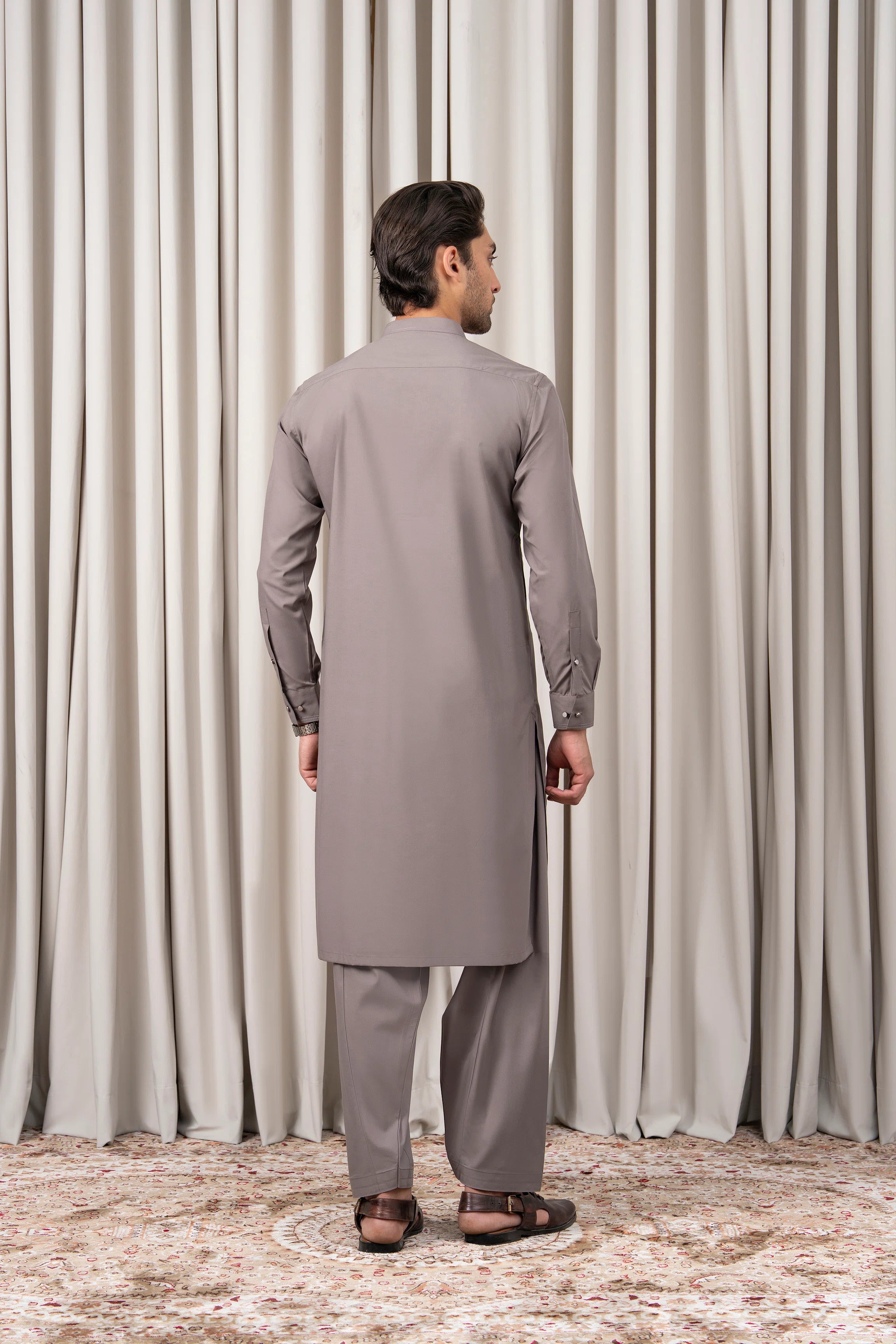BLENDED KAMEEZ SHALWAR - PREMIUM COLLECTION GREY