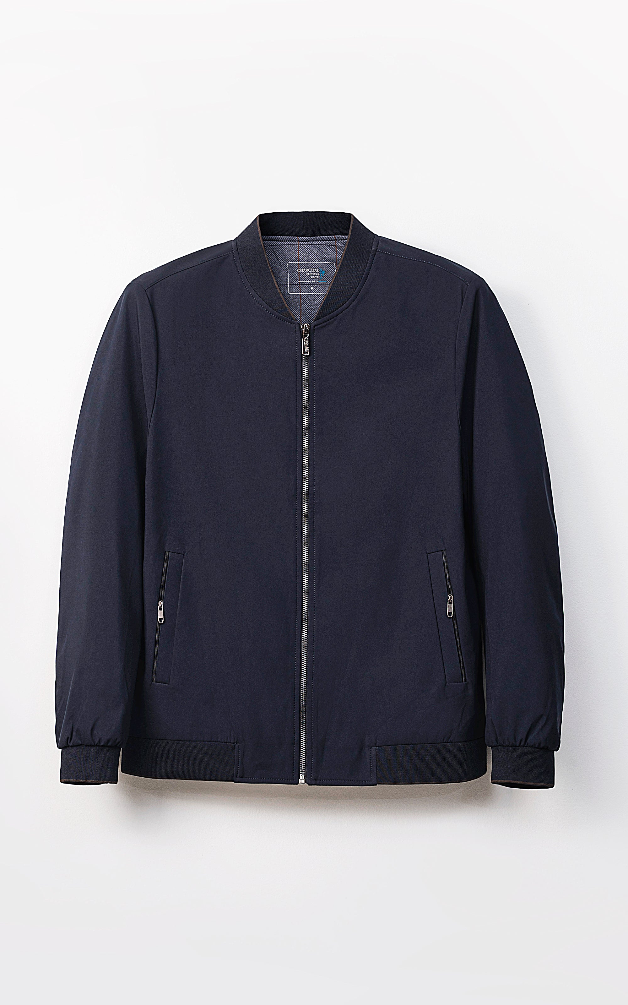 LIGHT WEIGHT MEN'S JACKET FULL SLEEVE NAVY