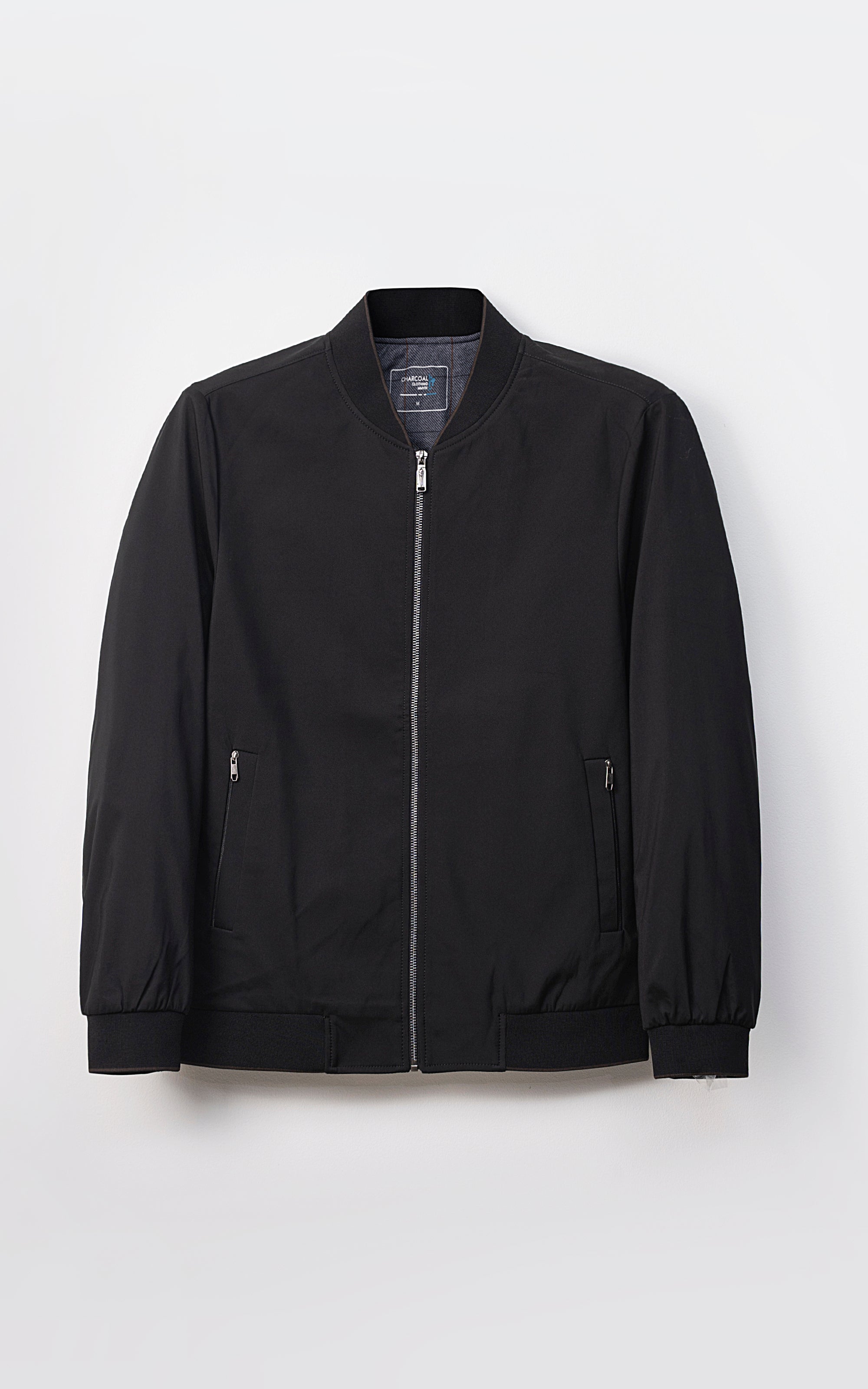 LIGHT WEIGHT MEN'S JACKET FULL SLEEVE BLACK