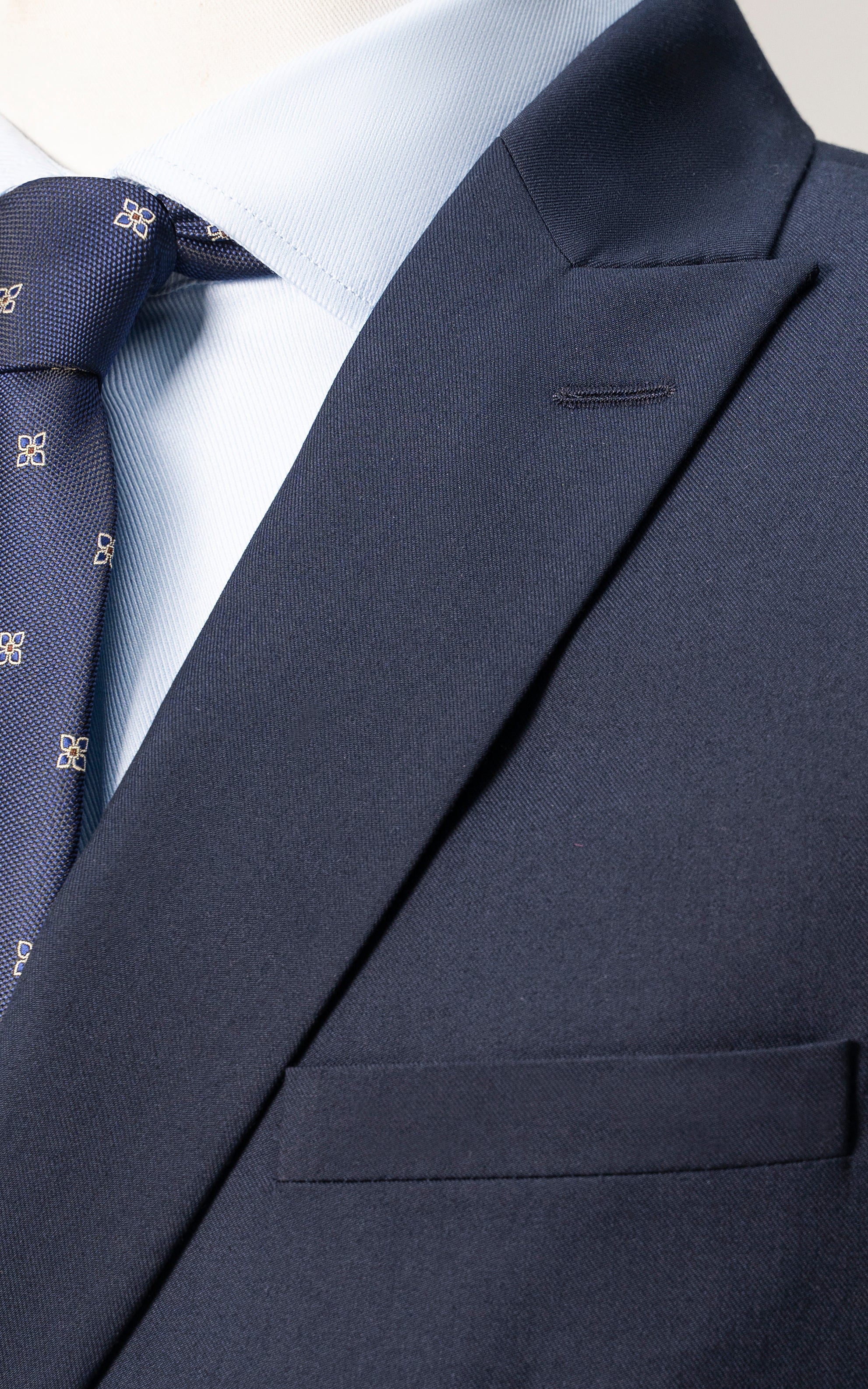SLIM FIT 2 PIECE SUIT NAVY