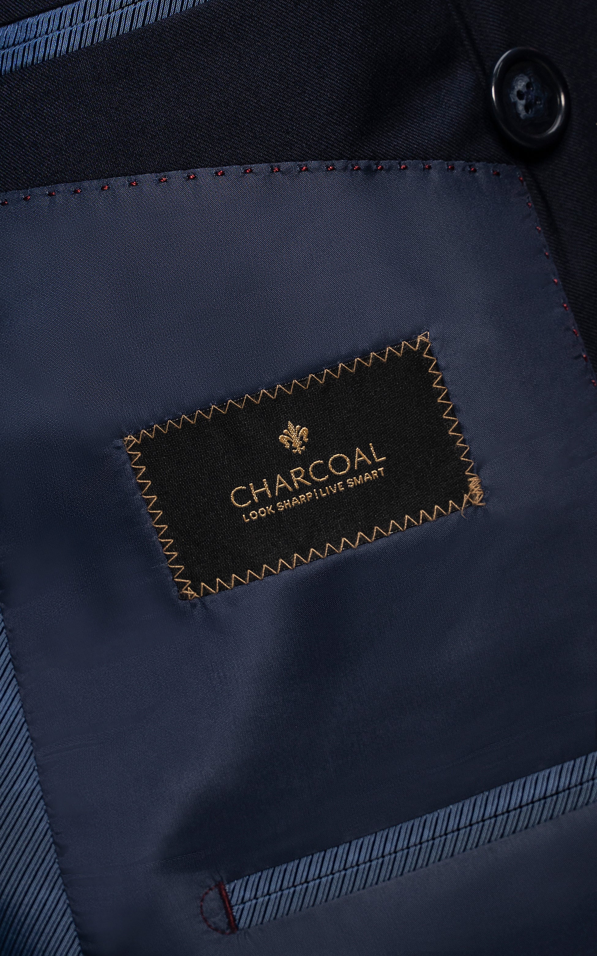 SLIM FIT 2 PIECE SUIT NAVY
