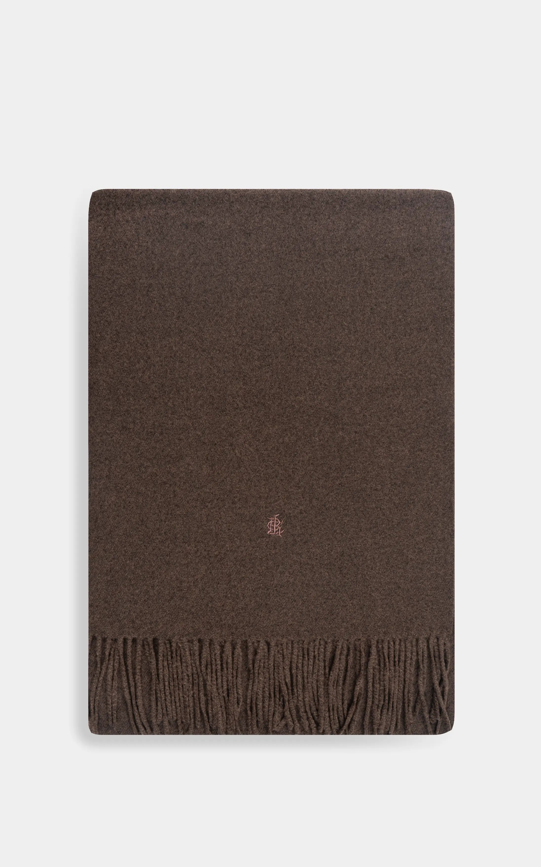 PLAIN EMBROIDERY SCARF