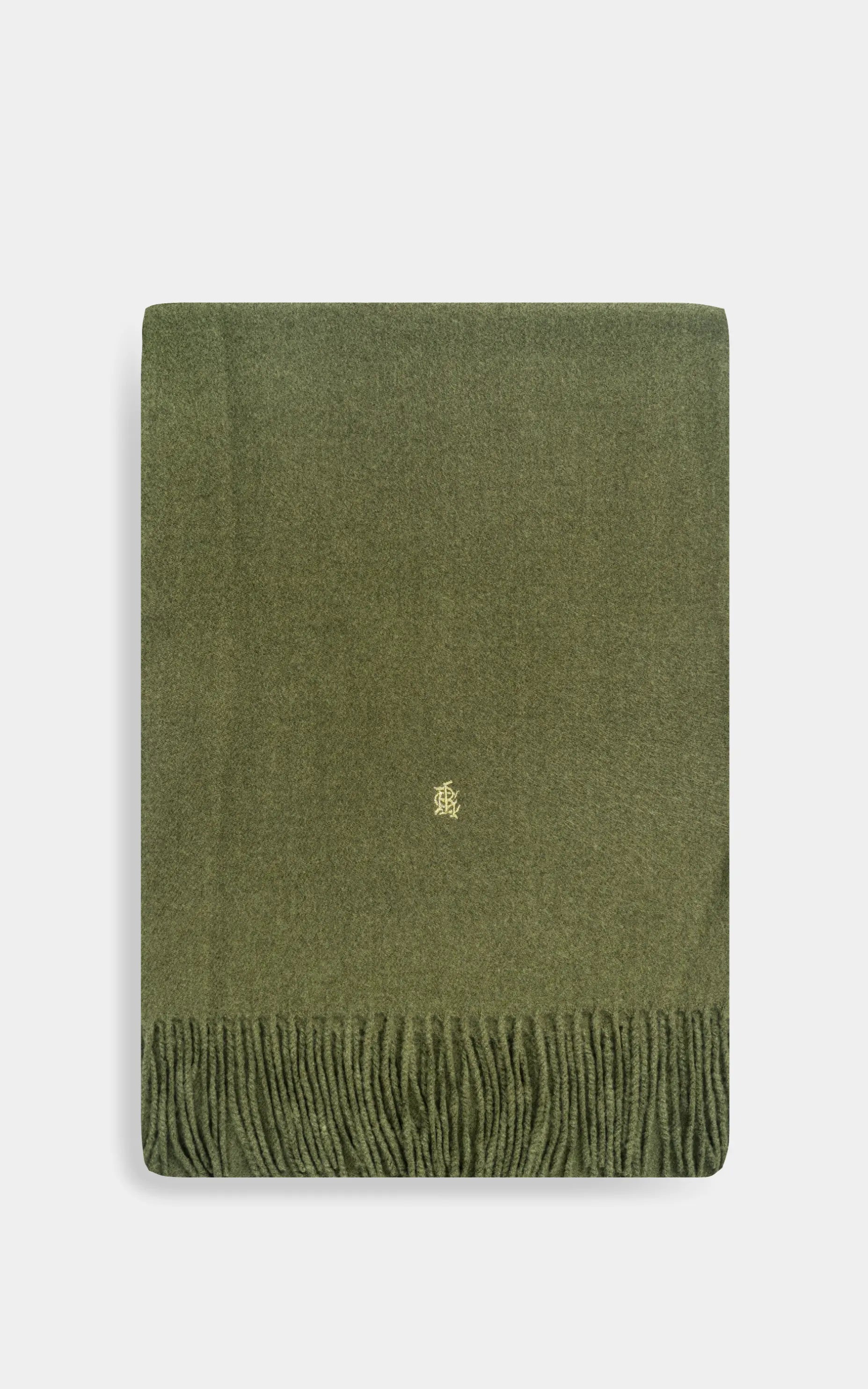 PLAIN EMBROIDERY SCARF