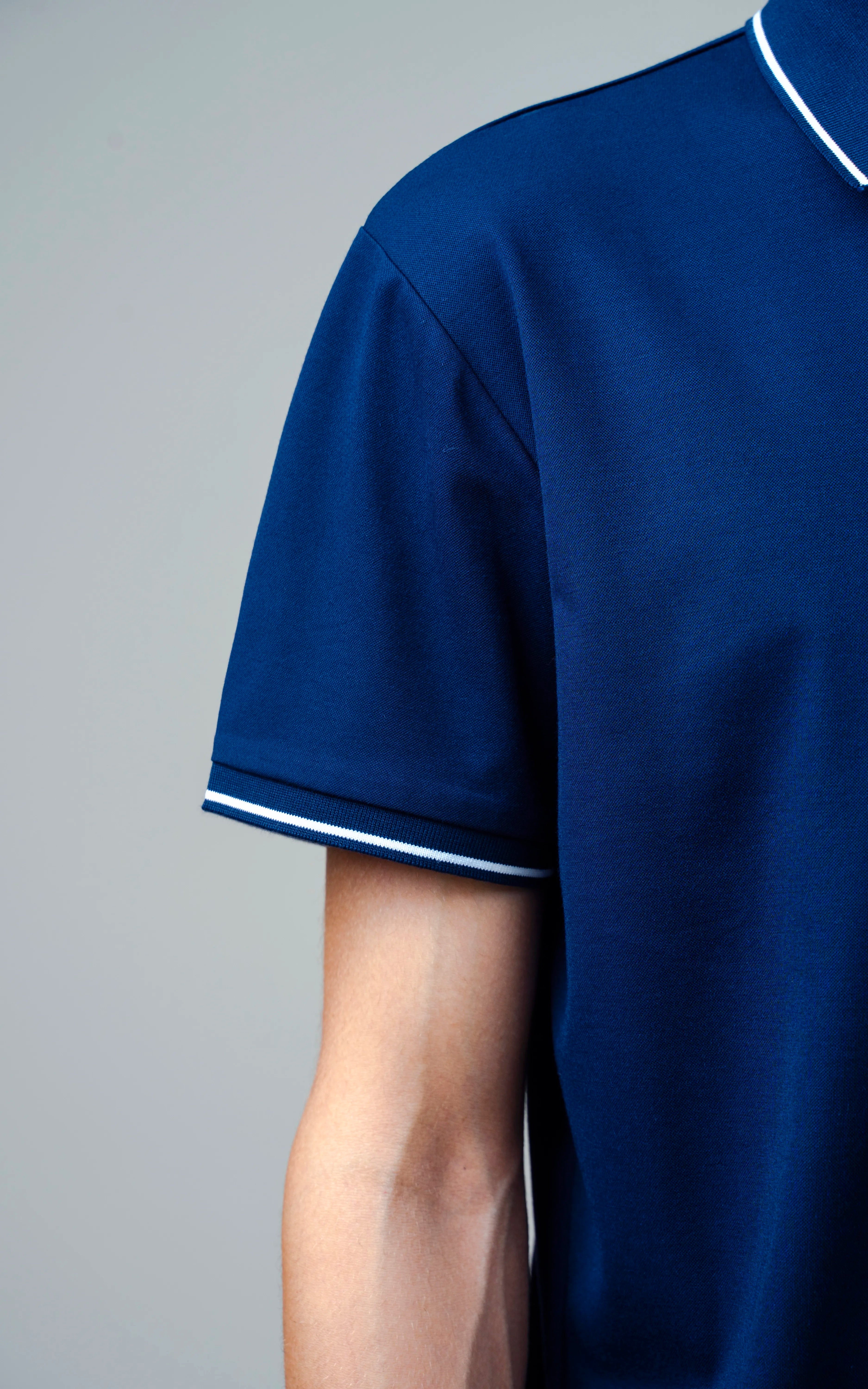EXECUTIVE TIPPING POLO NAVY