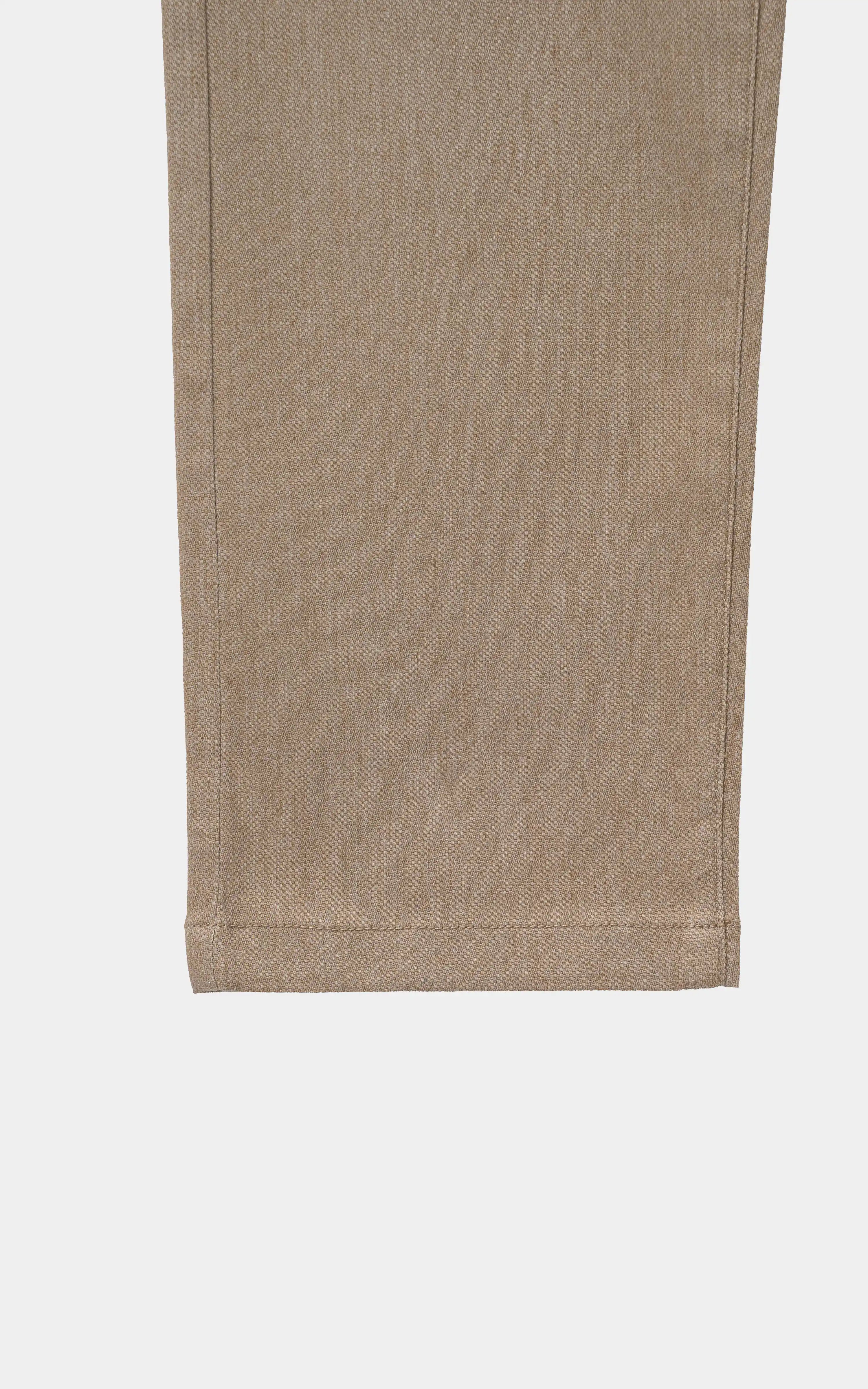 DOBBY SMART FIT PANT KHAKI