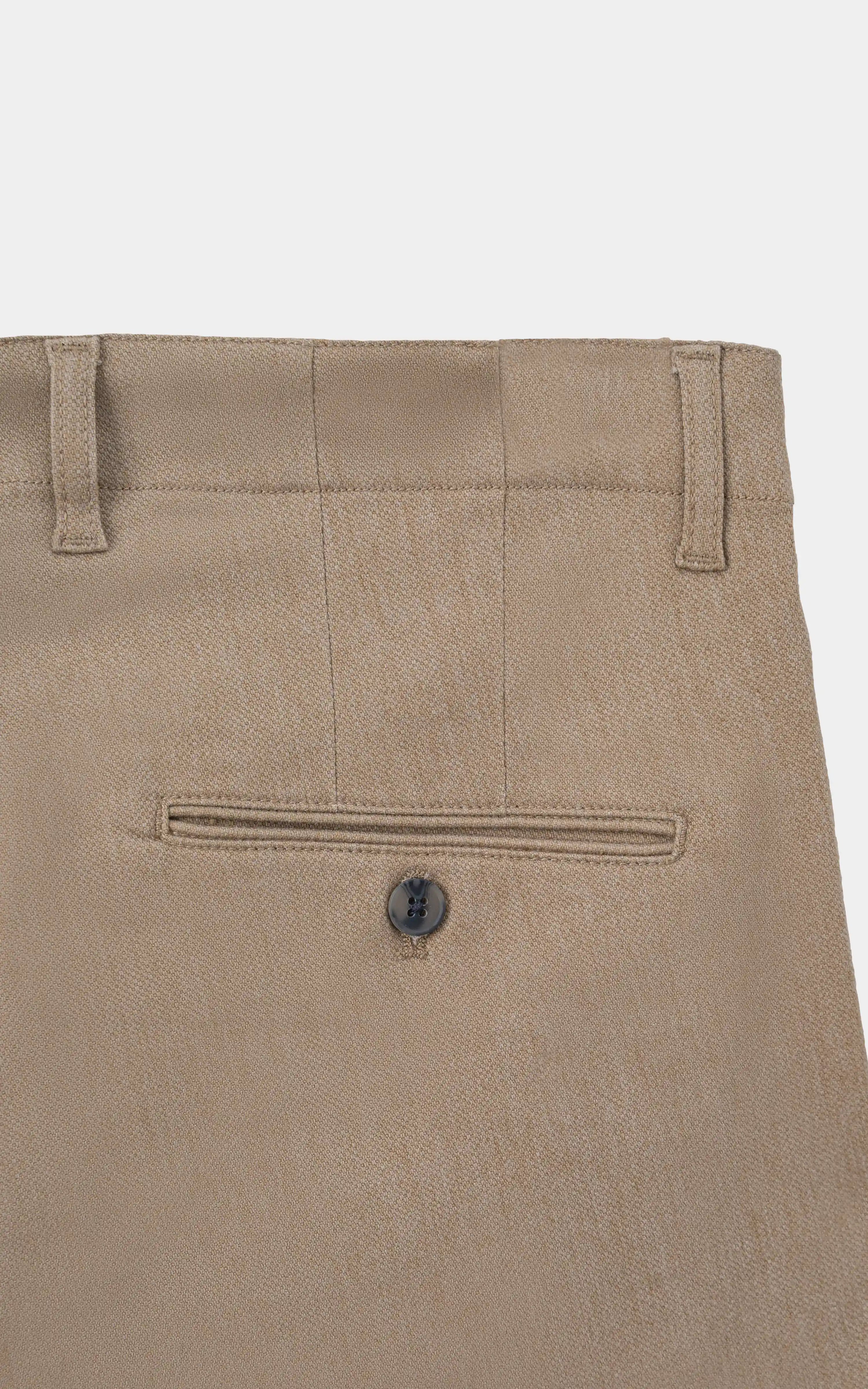 DOBBY SMART FIT PANT KHAKI
