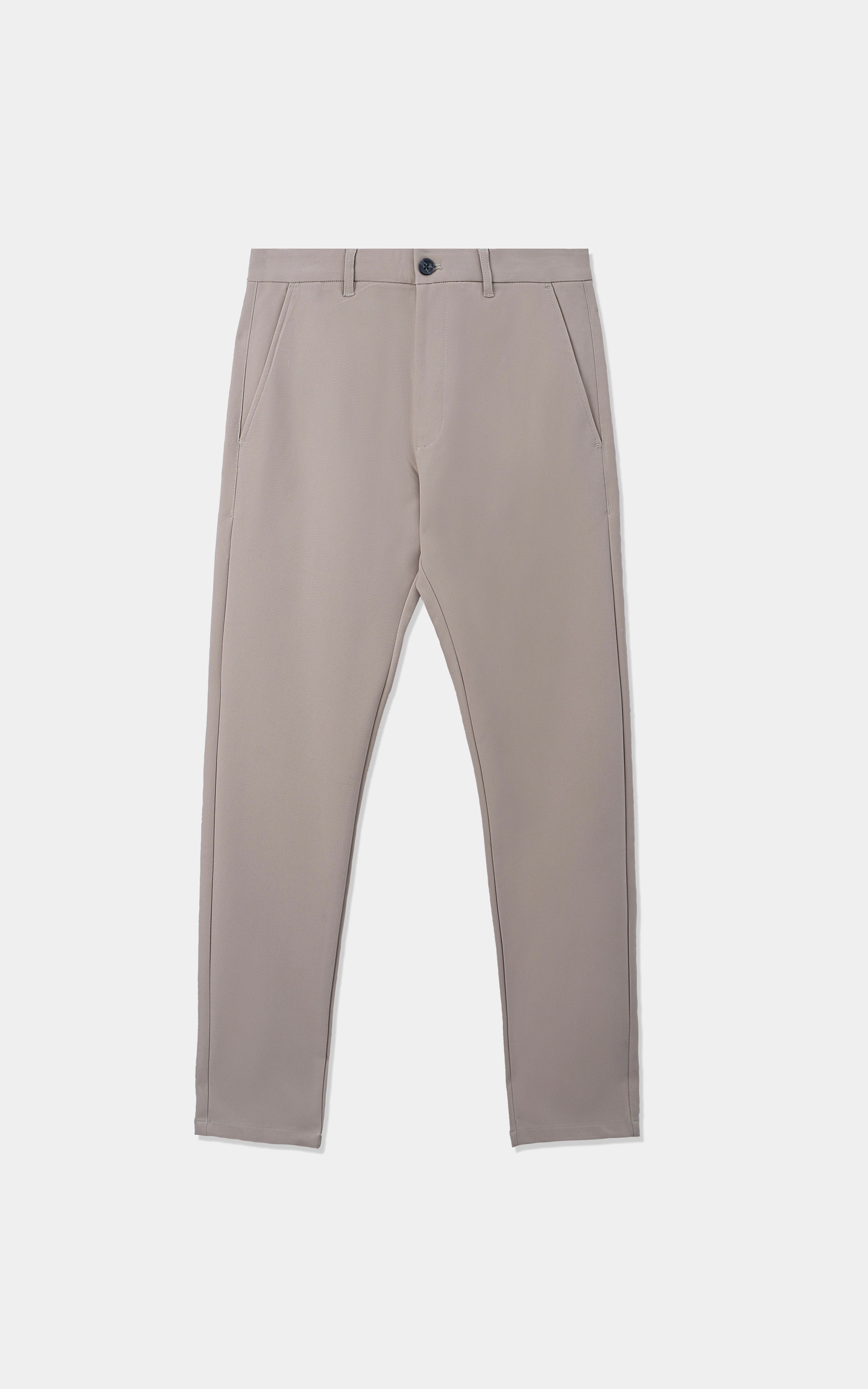 PLAIN SMART FIT PANT KHAKI