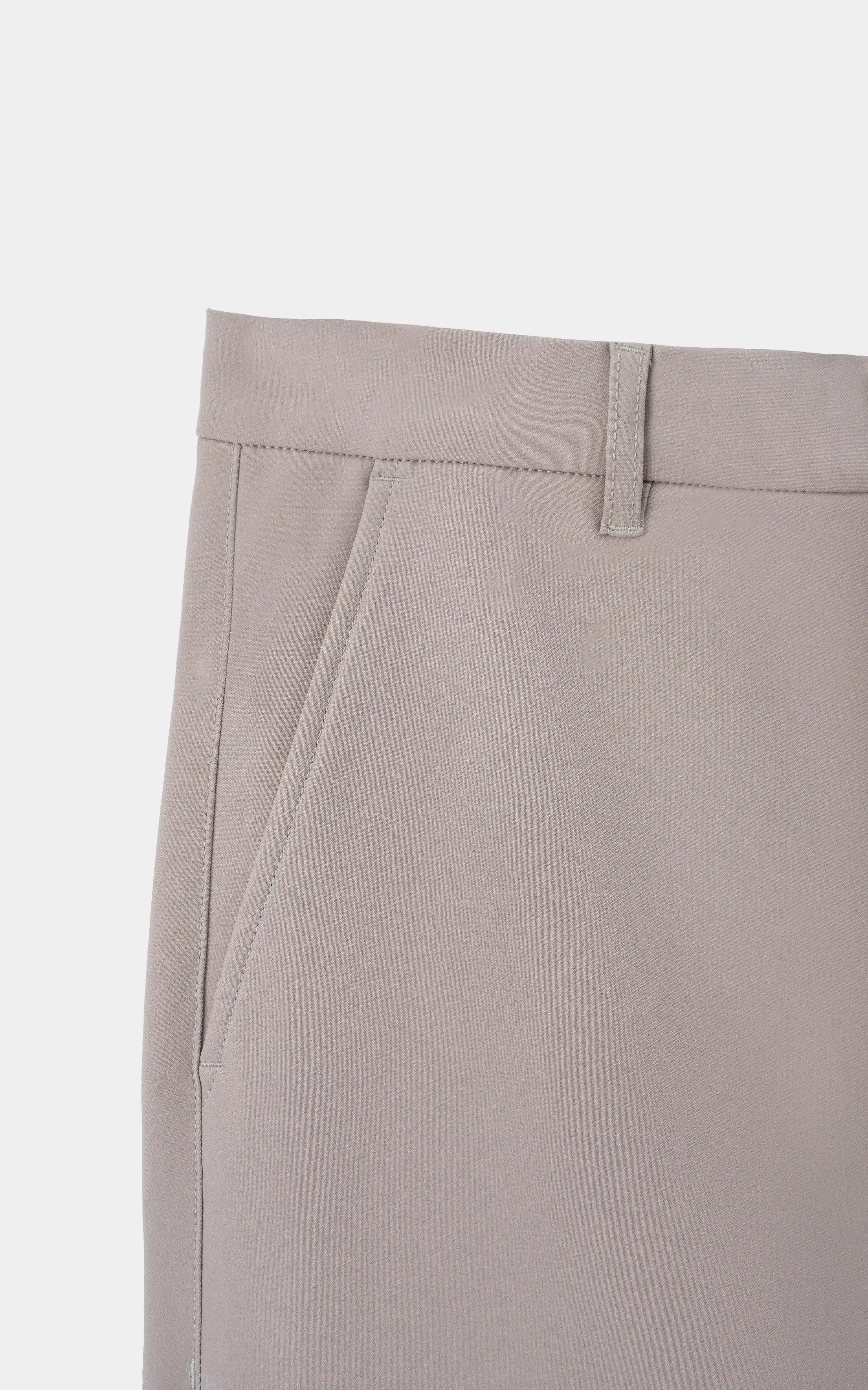 PLAIN SMART FIT PANT KHAKI