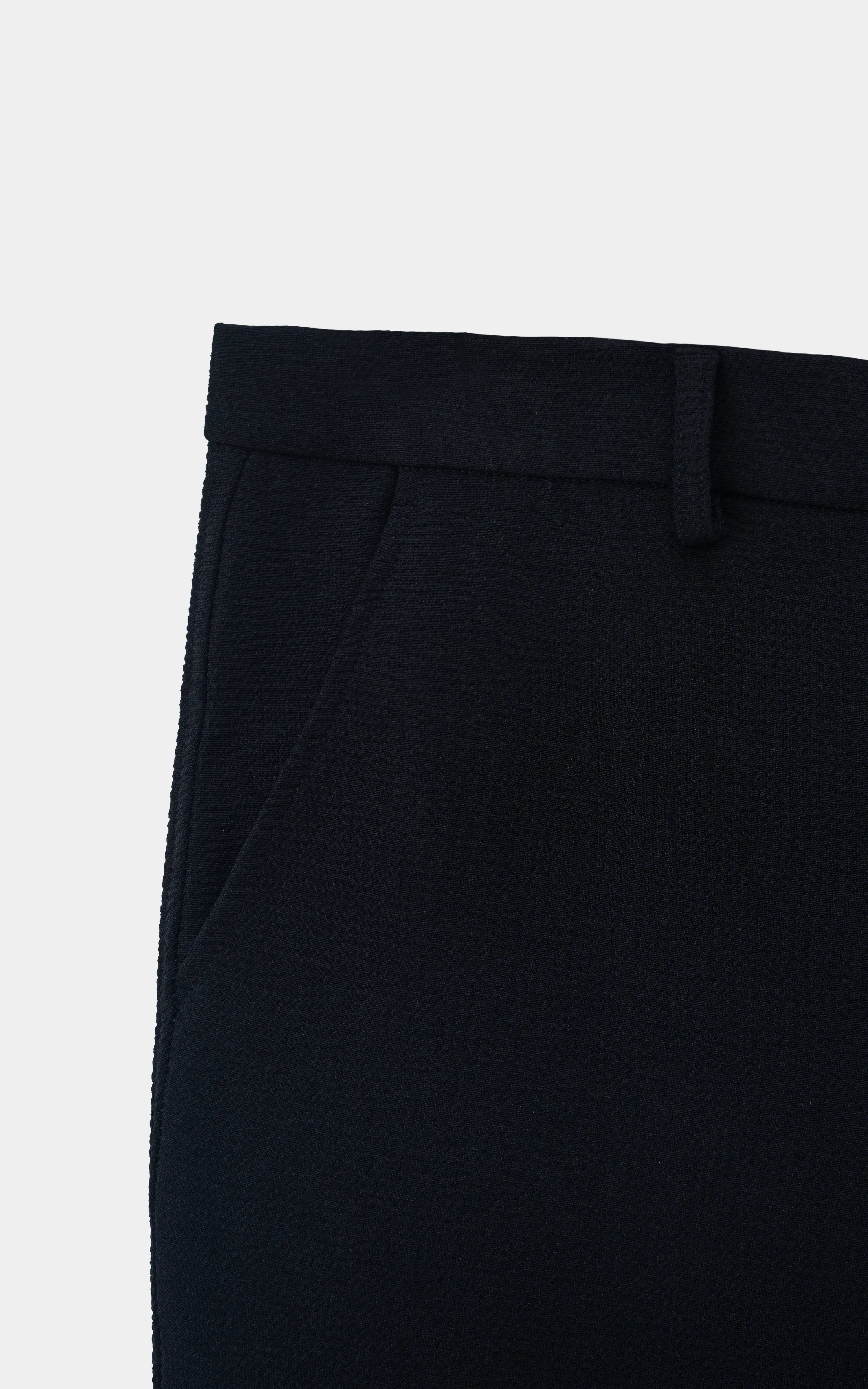 SMART FIT CASUAL PANT BLACK
