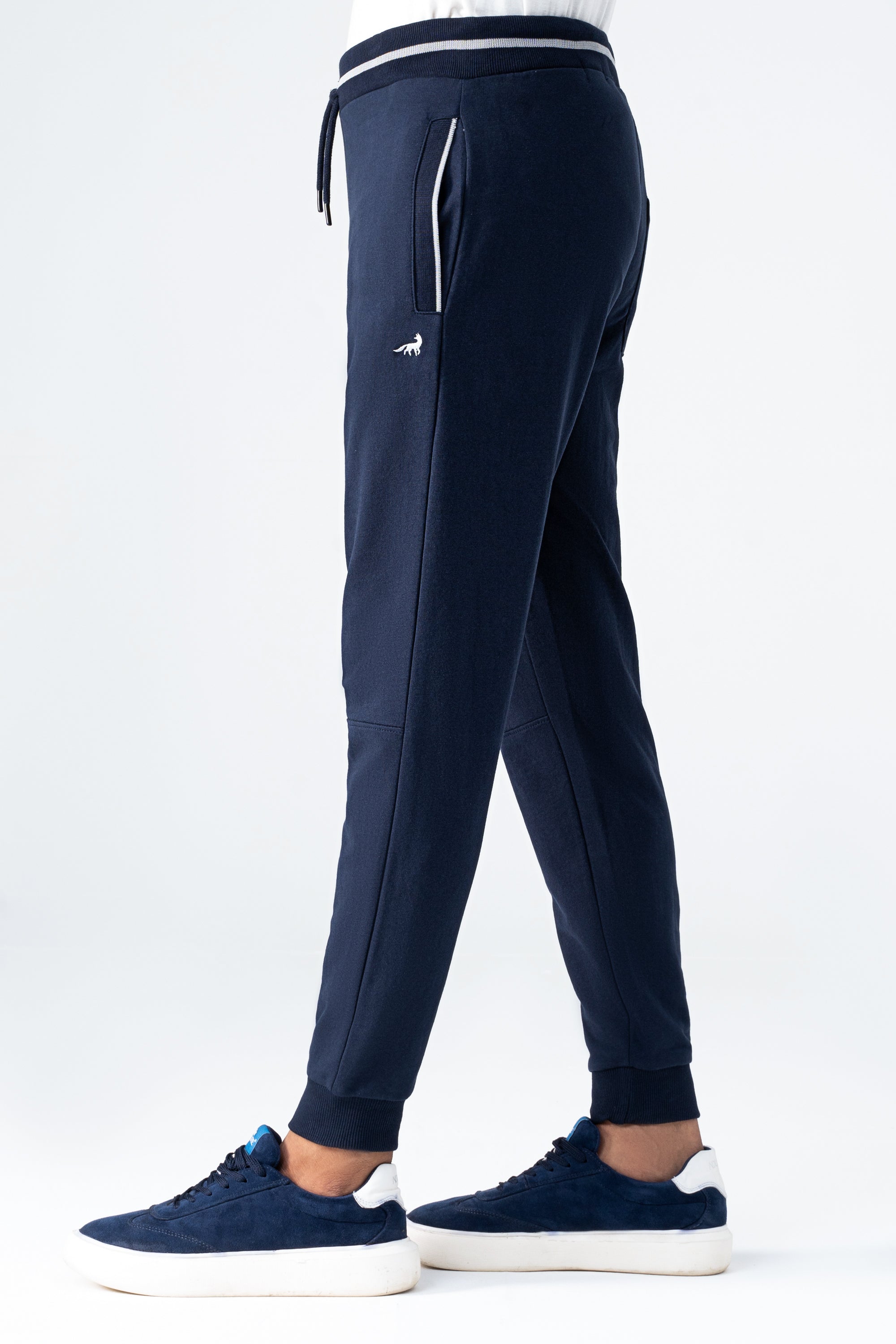 SIGNATURE TIPPING JOGGER TROUSER NAVY
