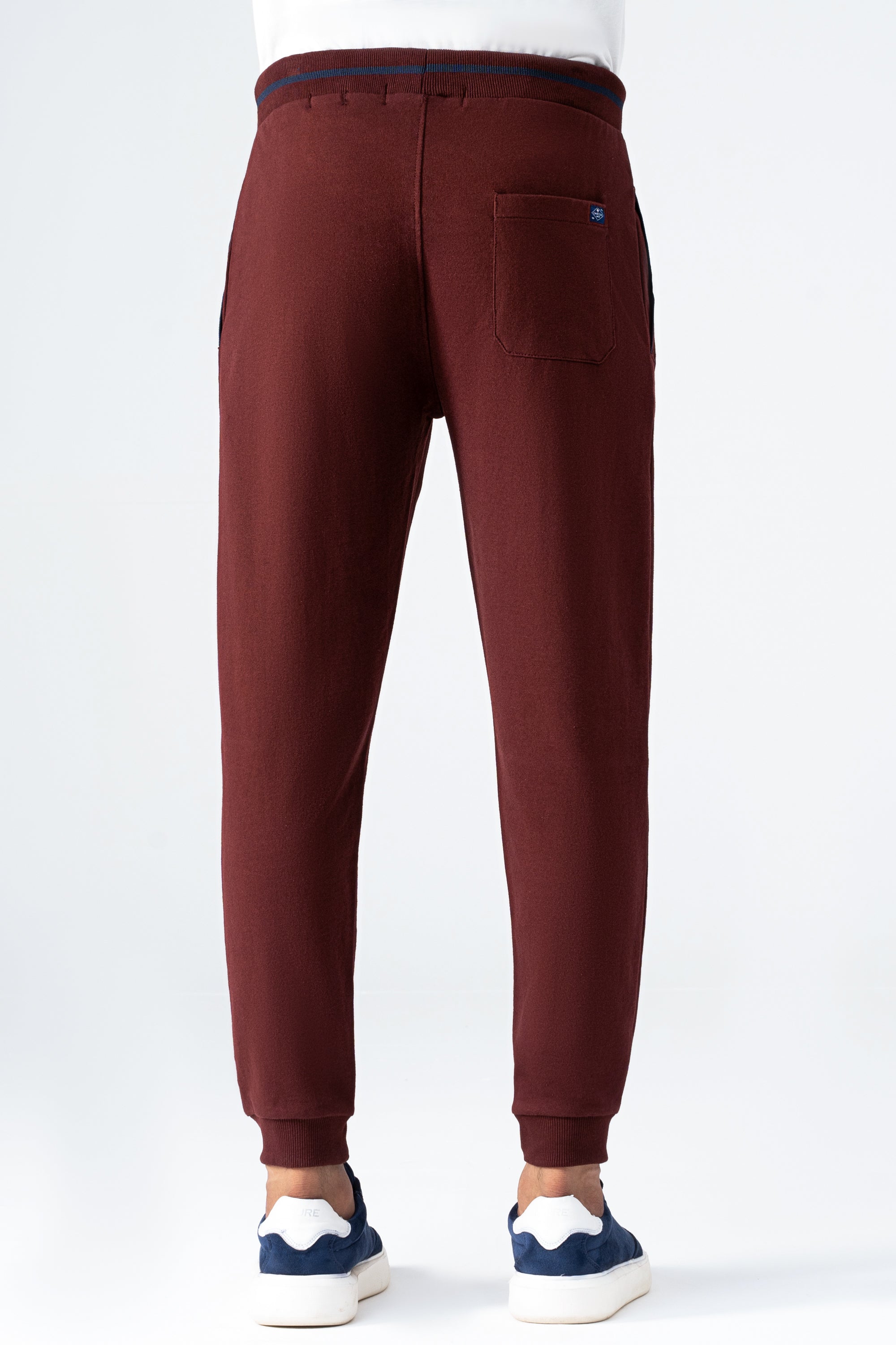 SIGNATURE TIPPING JOGGER TROUSER MAROON