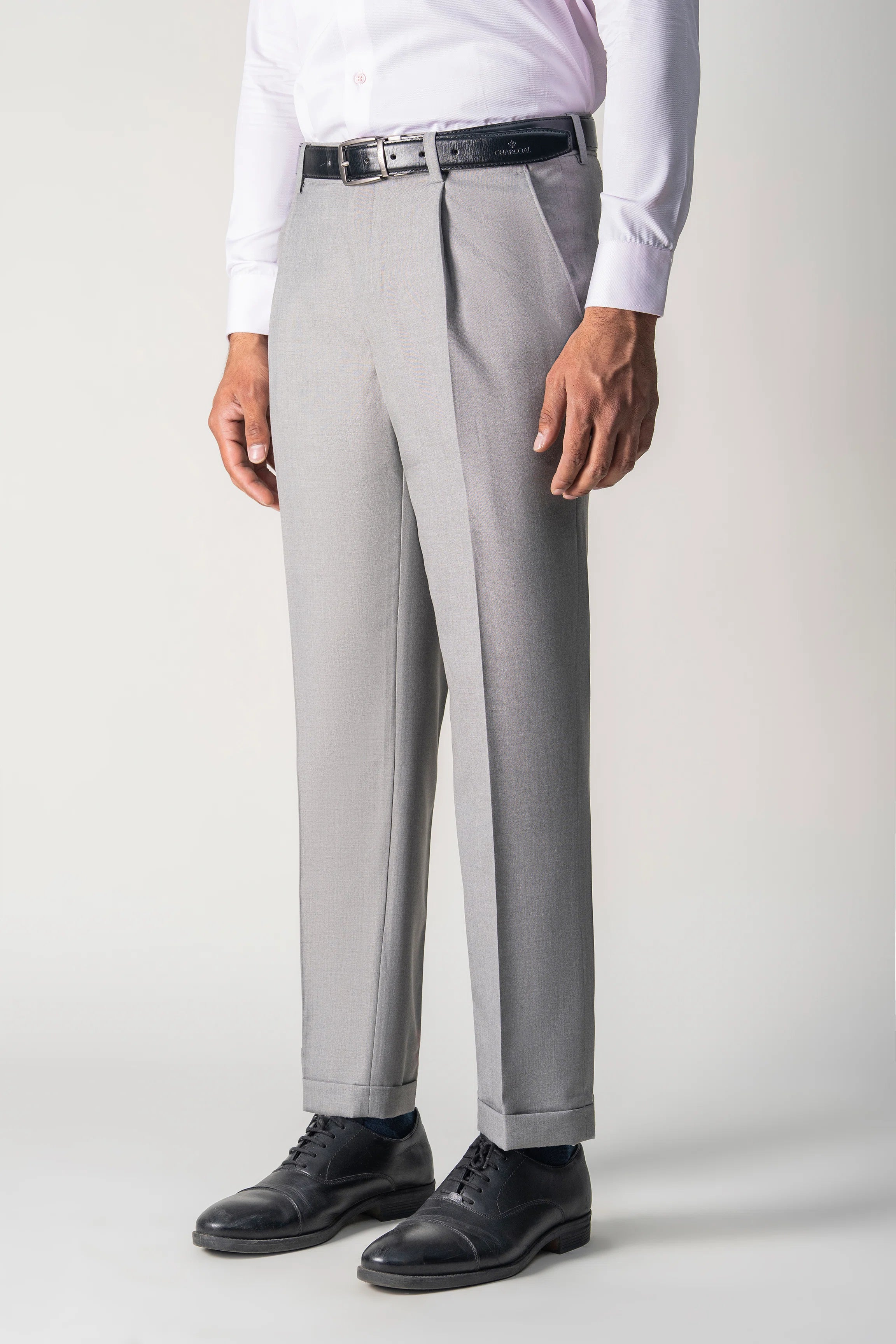 Classic Fit Dress Pant Light Grey