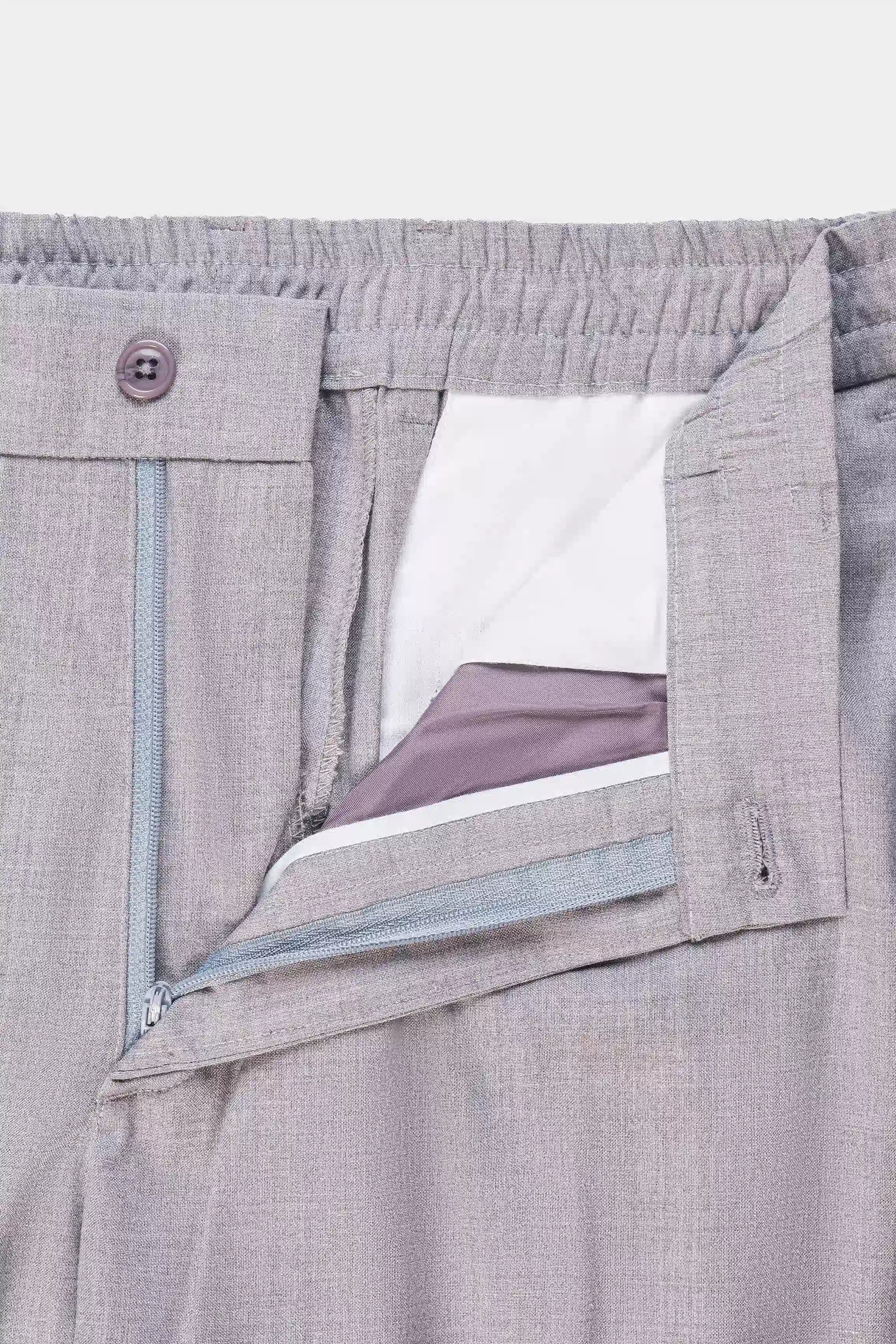 Classic Fit Dress Pant Ash grey