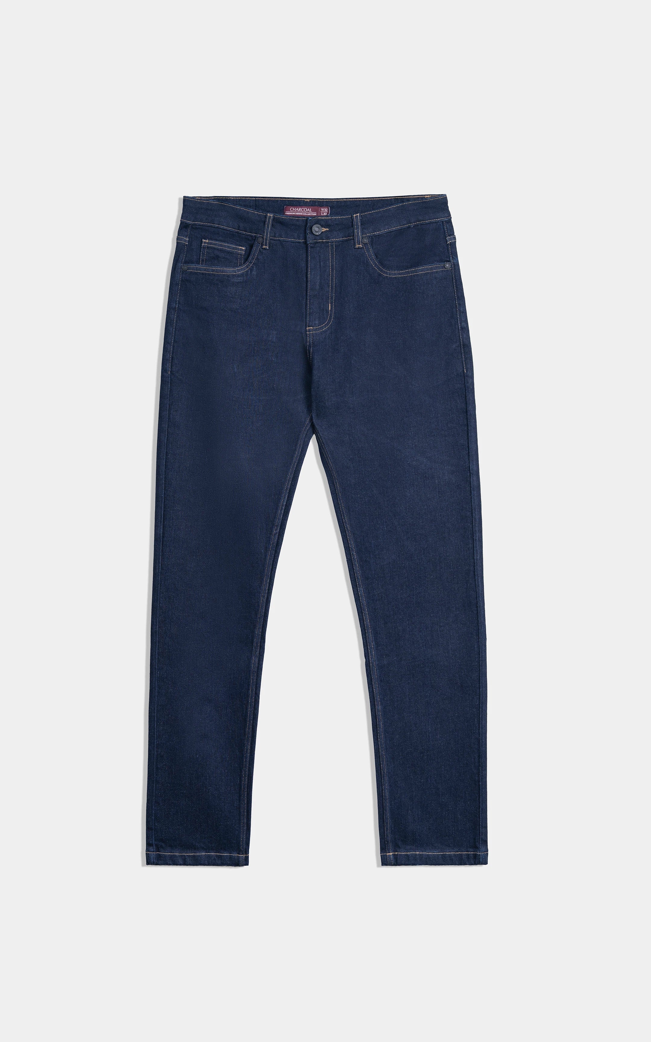 JEANS REGULAR TAPERED FIT DARK BLUE