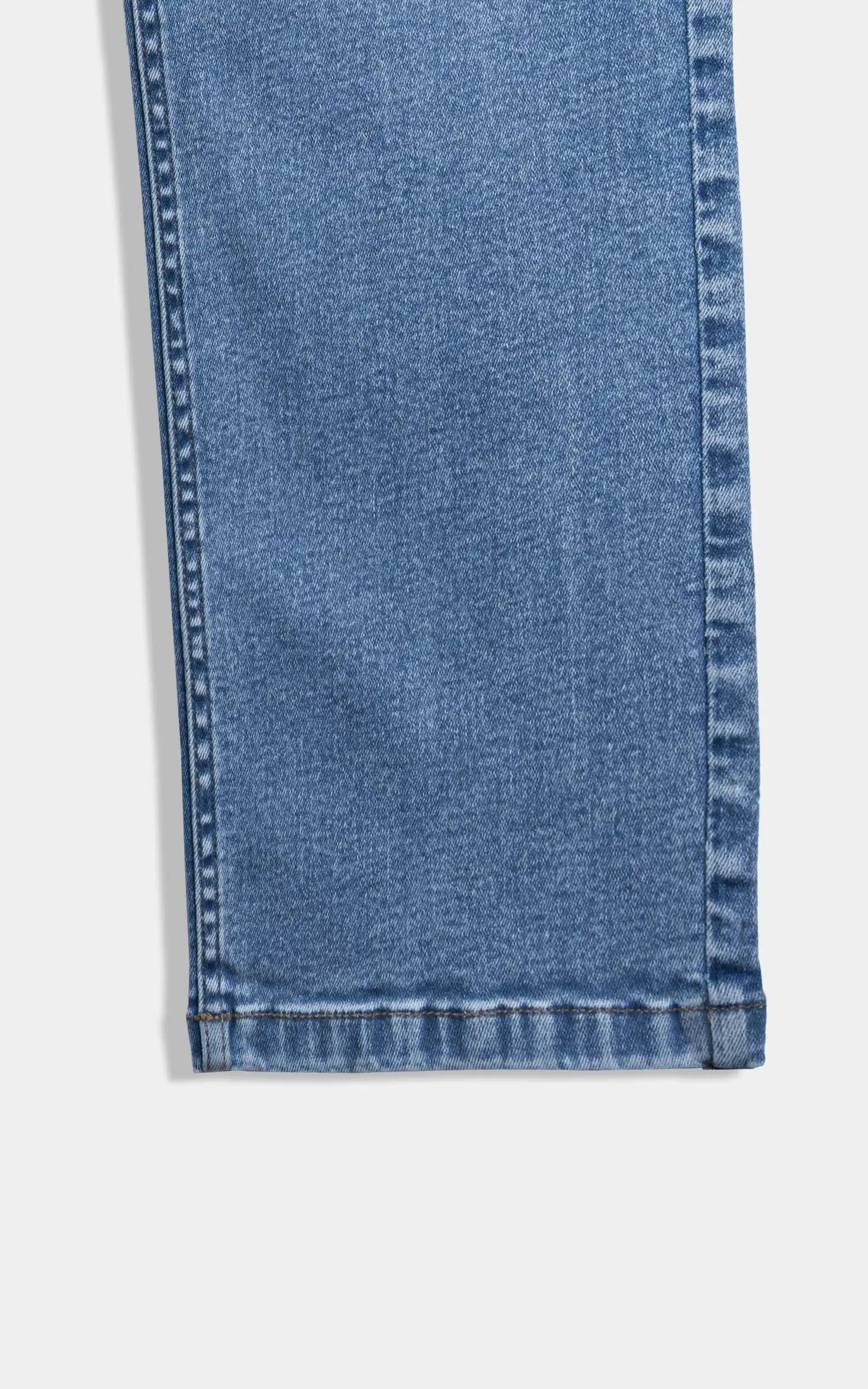 JEANS STRAIGHT FIT MID BLUE